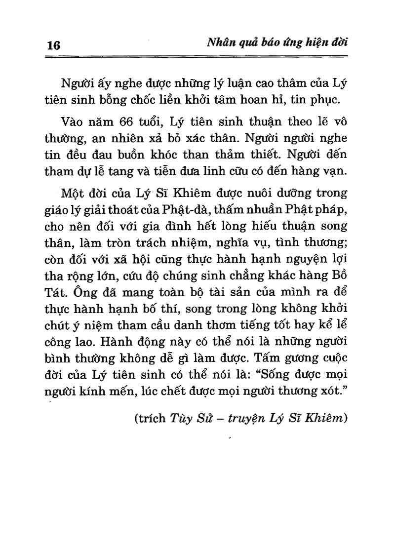 nhân quả - báo ứng hiện đời (tái bản 2024) - Ảnh 12