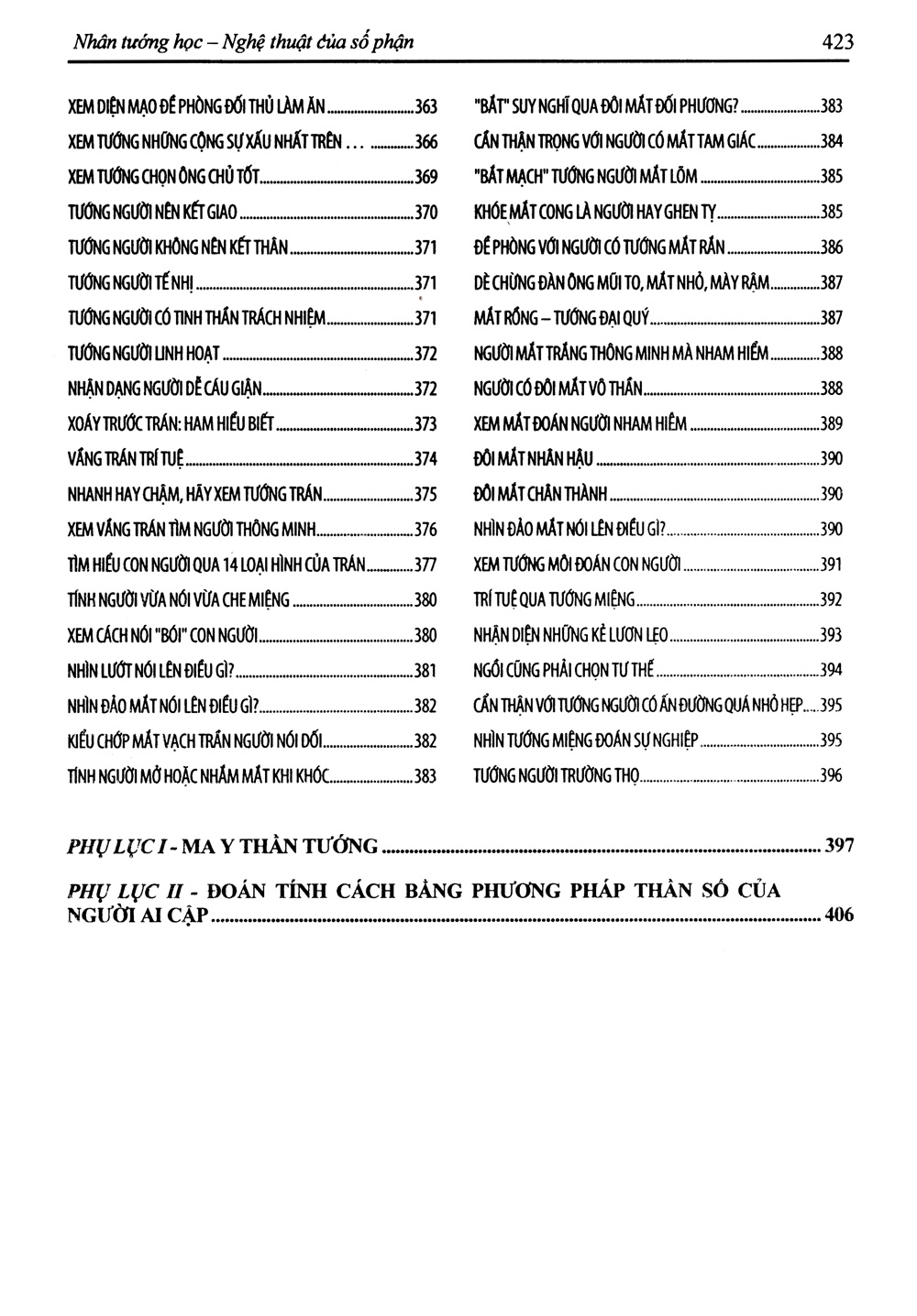 nhân tướng học - nghệ thuật của số phận - Ảnh 6