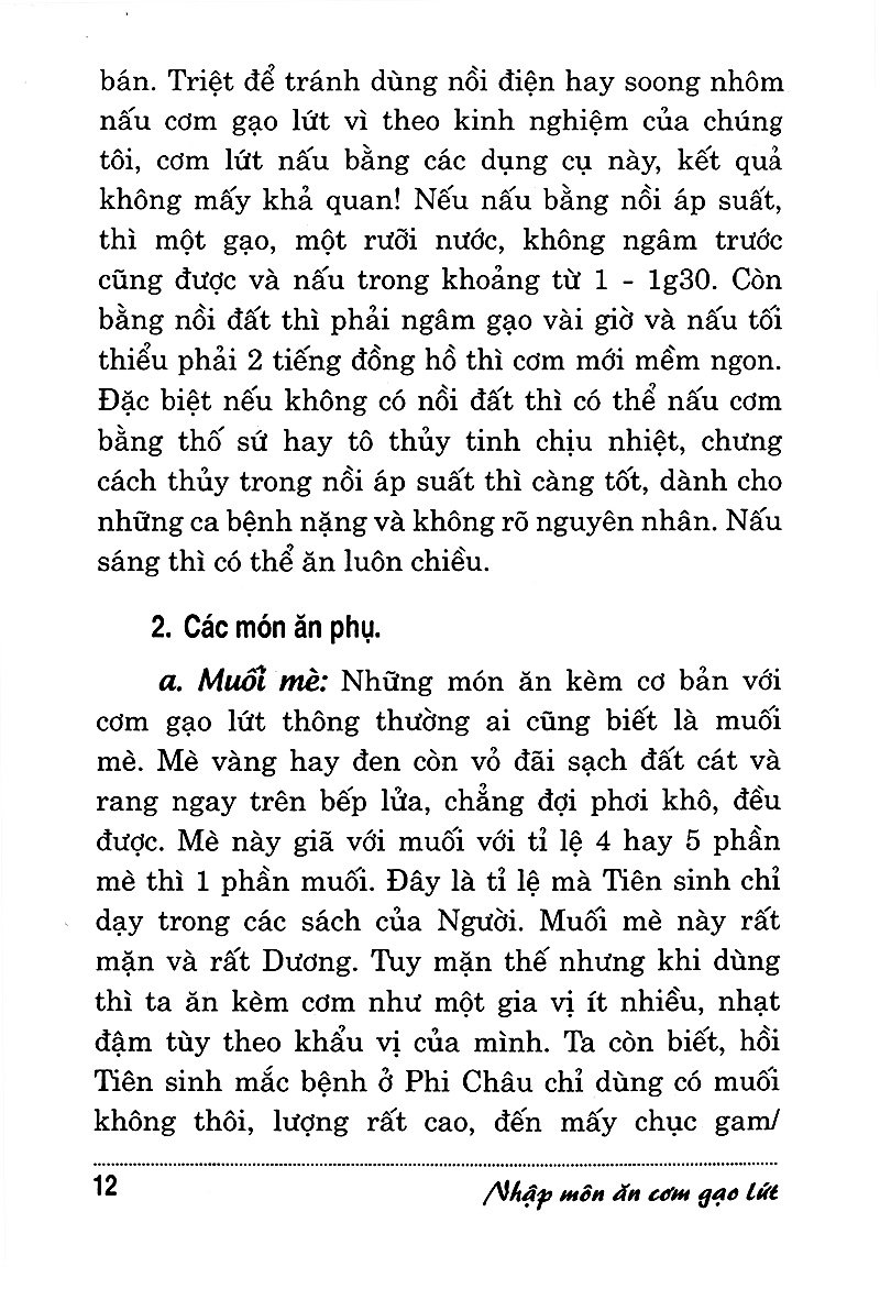 nhập môn ăn cơm gạo lứt theo phương pháp ohsawa - Ảnh 7