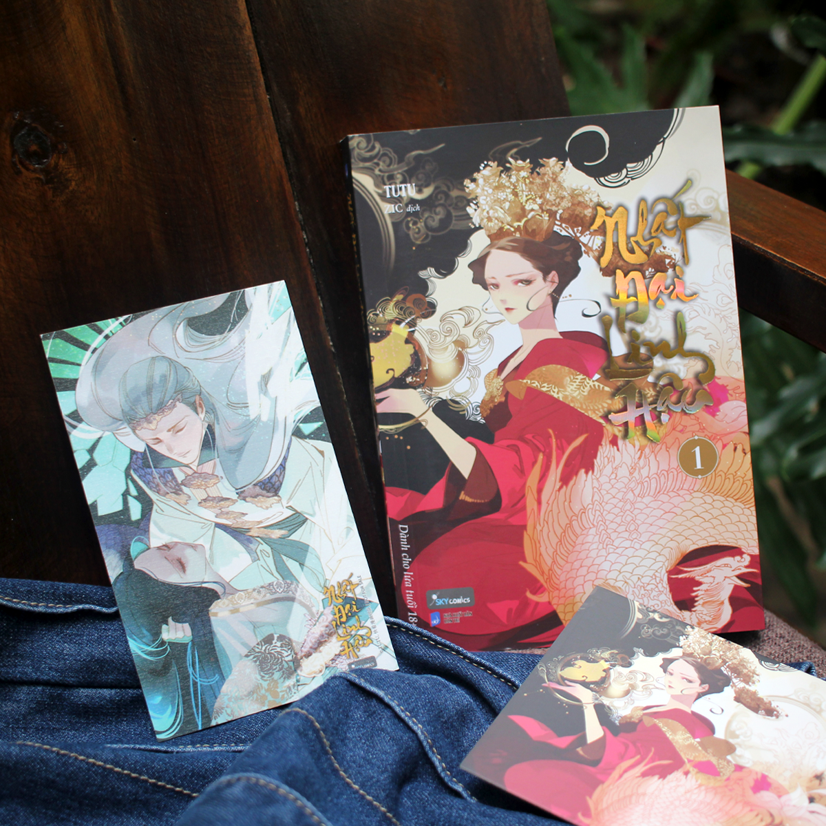 nhất đại linh hậu - tập 1 - tặng kèm postcard bồi cứng + postcard kim tuyến tơ tằm - Ảnh 4