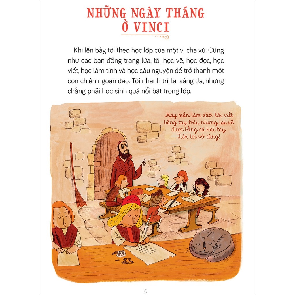 nhật kí danh nhân - nhật kí của leonardo da vinci - Ảnh 4