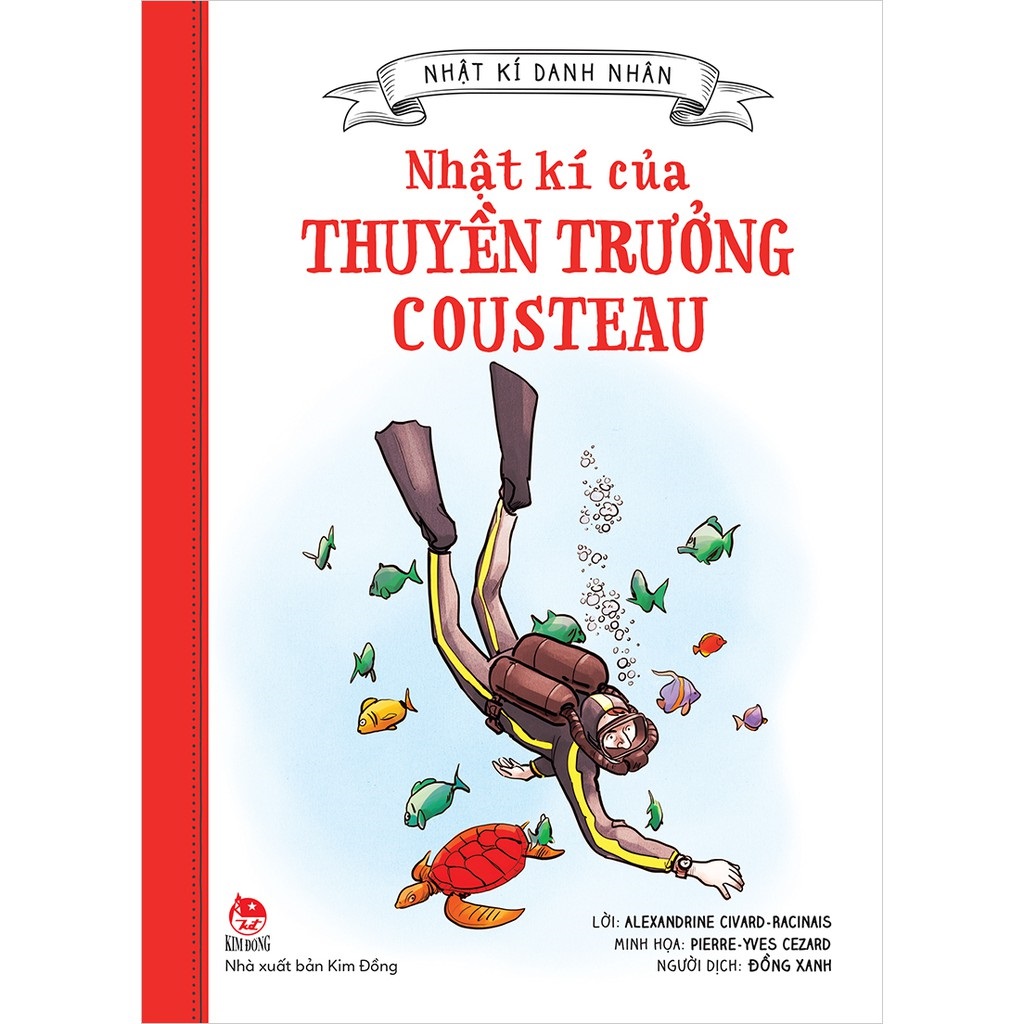 nhật kí danh nhân - nhật kí của thuyền trưởng cousteau - Ảnh 2