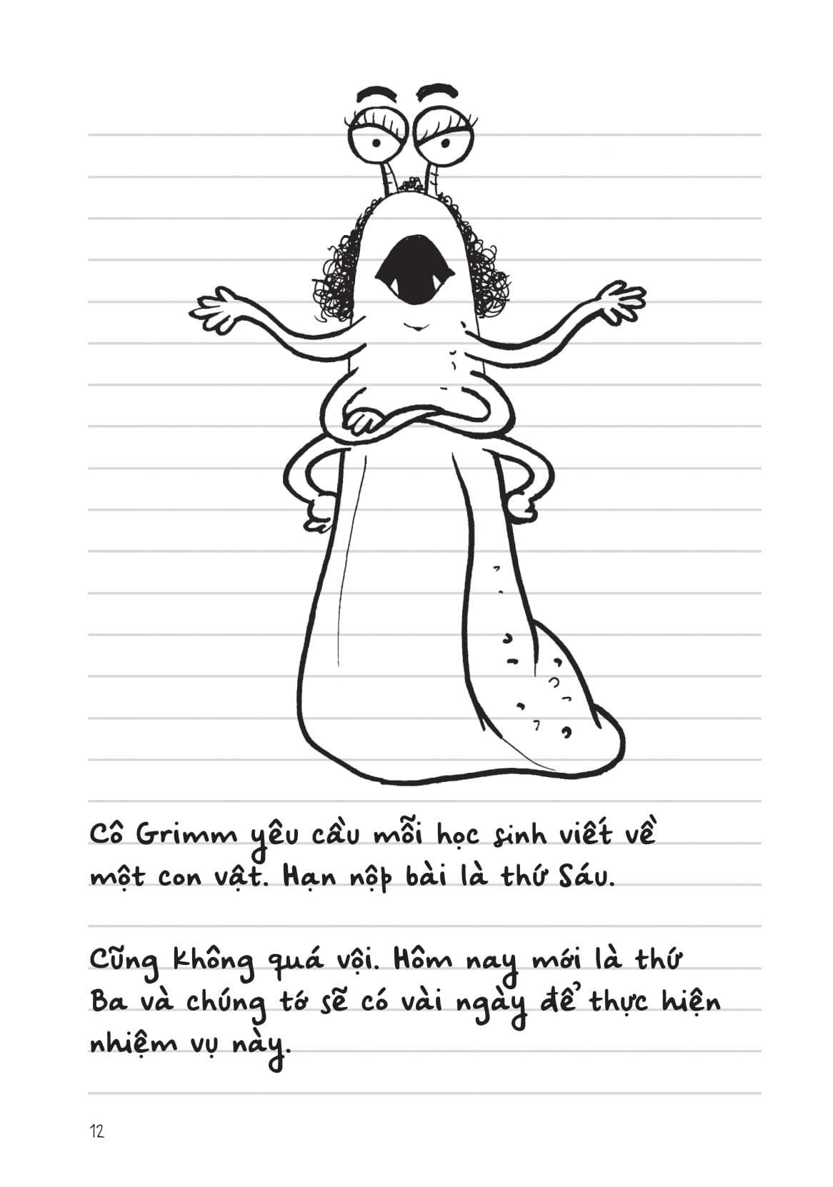 Nhật Kí Đi Học Của Quái Vật Nhỏ - Đứng Thuyết Trình Run Ghê! (Nhưng Tớ Đã Chiến Thắng, Ngầu Chưa?) - Ảnh 11