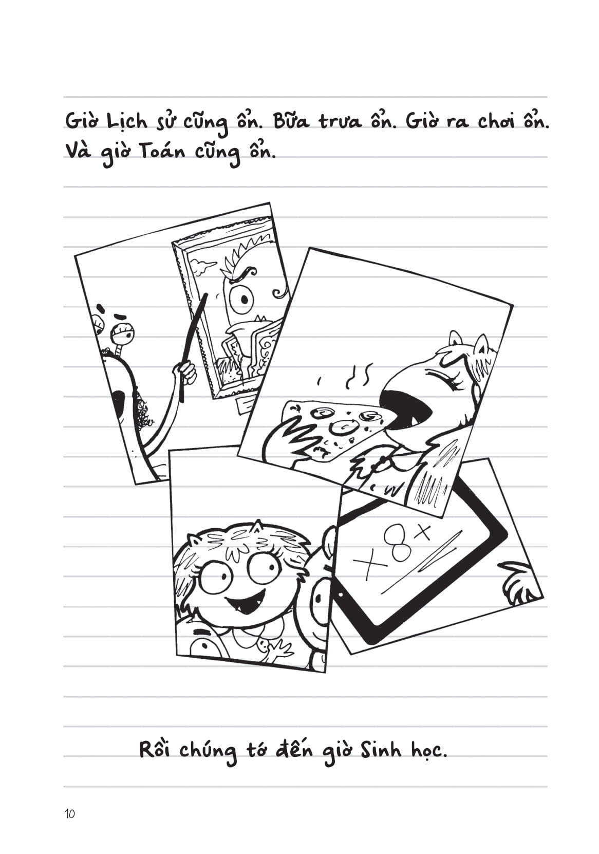 Nhật Kí Đi Học Của Quái Vật Nhỏ - Đứng Thuyết Trình Run Ghê! (Nhưng Tớ Đã Chiến Thắng, Ngầu Chưa?) - Ảnh 9