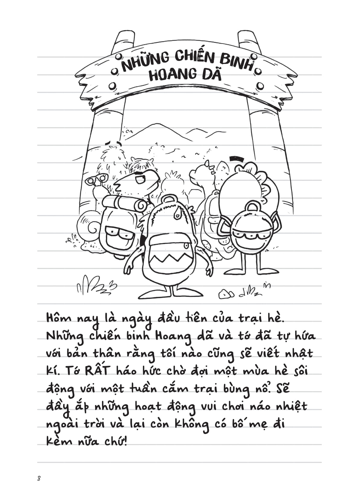 Nhật Kí Đi Học Của Quái Vật Nhỏ - Kết Bạn Chẳng Dễ Gì! (Nhưng Tớ Đã Xử Lí Được Tốt, Chất Lừ!) - Ảnh 7