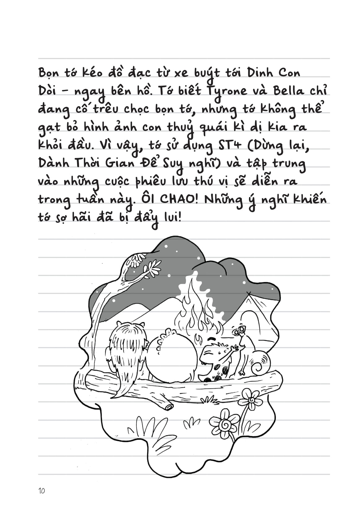 Nhật Kí Đi Học Của Quái Vật Nhỏ - Kết Bạn Chẳng Dễ Gì! (Nhưng Tớ Đã Xử Lí Được Tốt, Chất Lừ!) - Ảnh 9