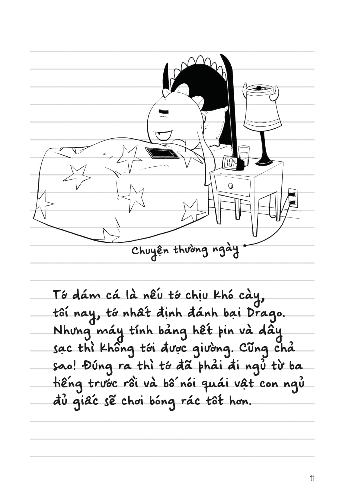 Nhật Kí Đi Học Của Quái Vật Nhỏ - Nghiện Thiết Bị Điện Tử (Nhưng Tớ Đã "Cai" Được, Thành Công Mĩ Mãn) - Ảnh 10