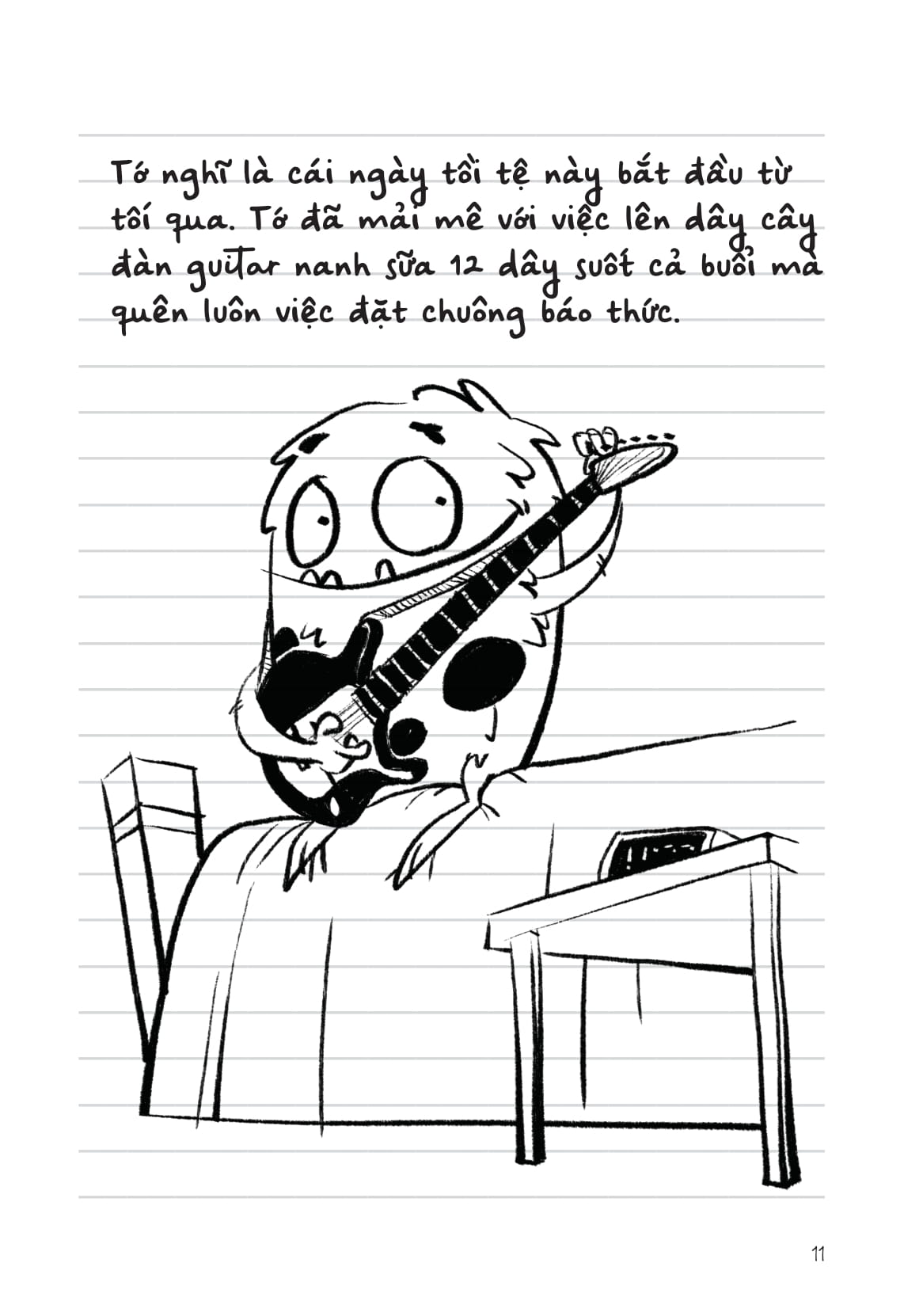 Nhật Kí Đi Học Của Quái Vật Nhỏ - Tập Trung Sao Khó Thế! (Nhưng Tớ Đã Nỗ Lực Hết Sức, Cực Ngầu!) - Ảnh 10