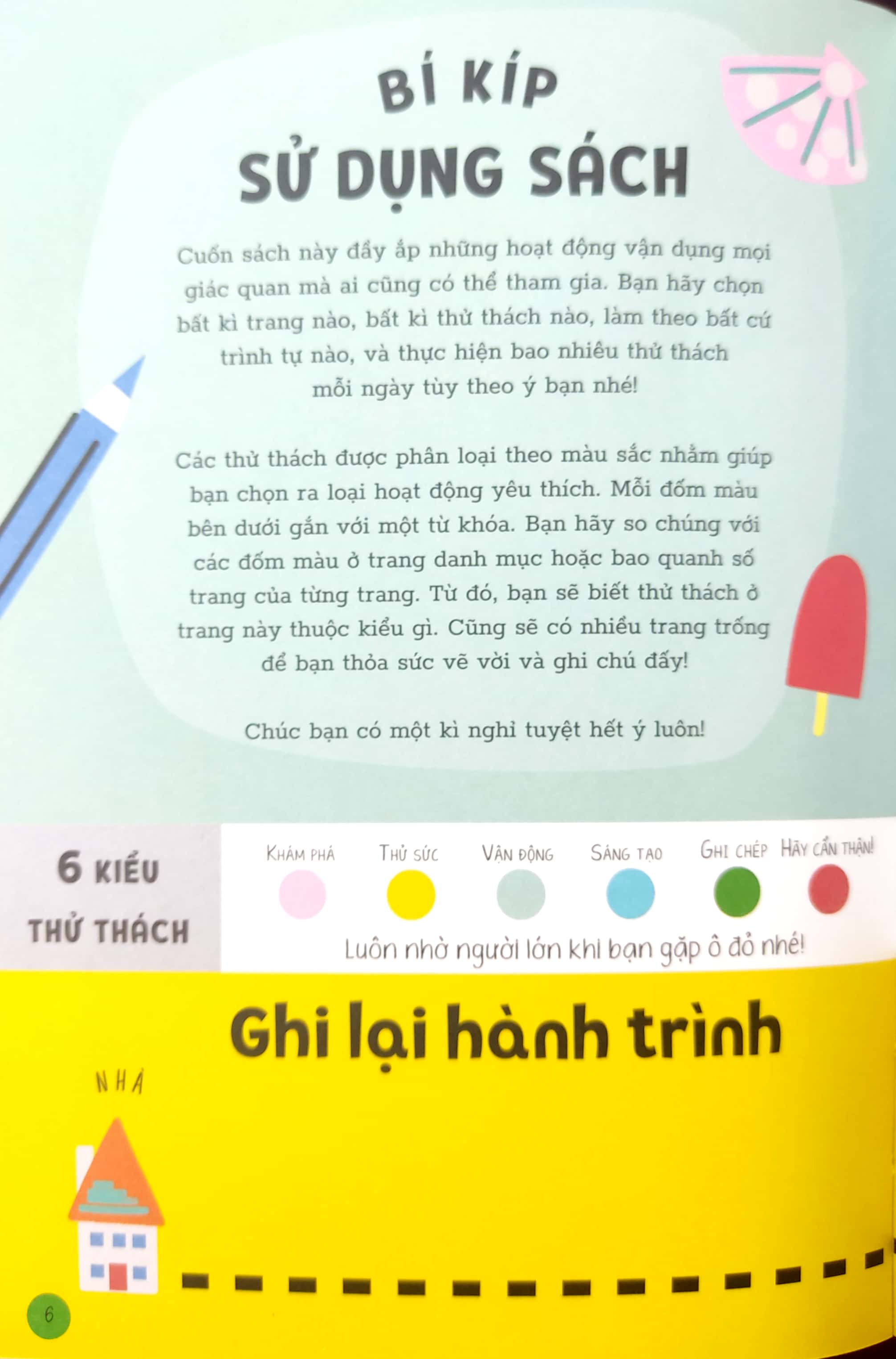 nhật kí phiêu lưu - 50 thử thách cho kì nghỉ siêu lí thú - Ảnh 4