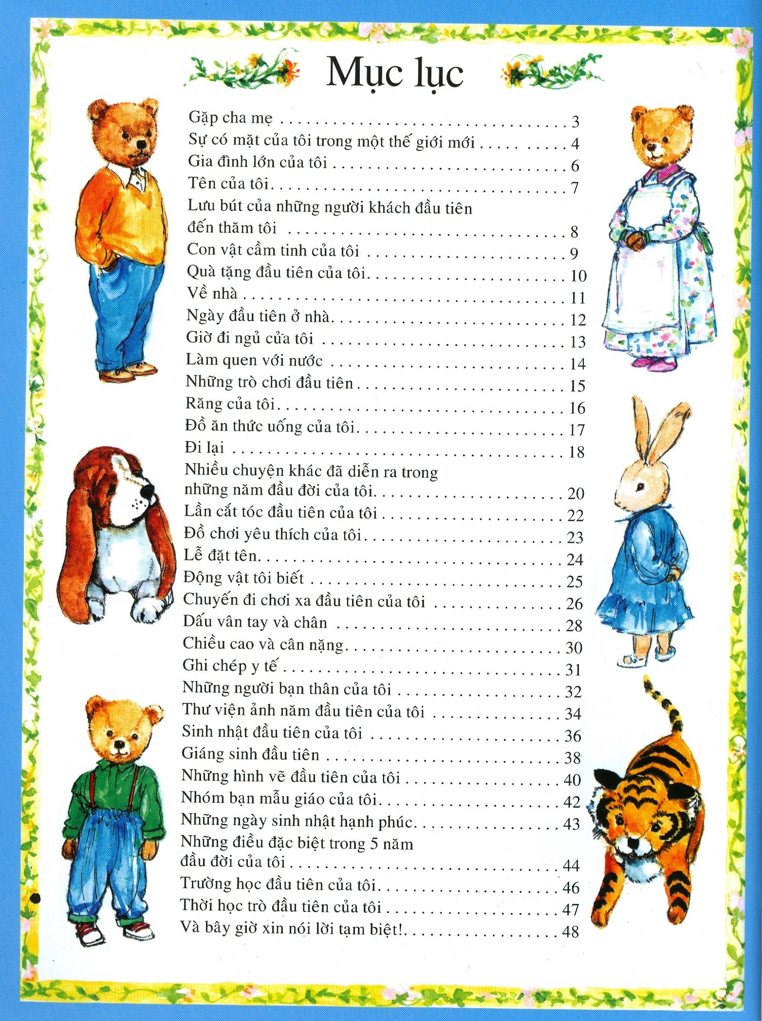 nhật ký 5 năm đầu đời của bé - Ảnh 3