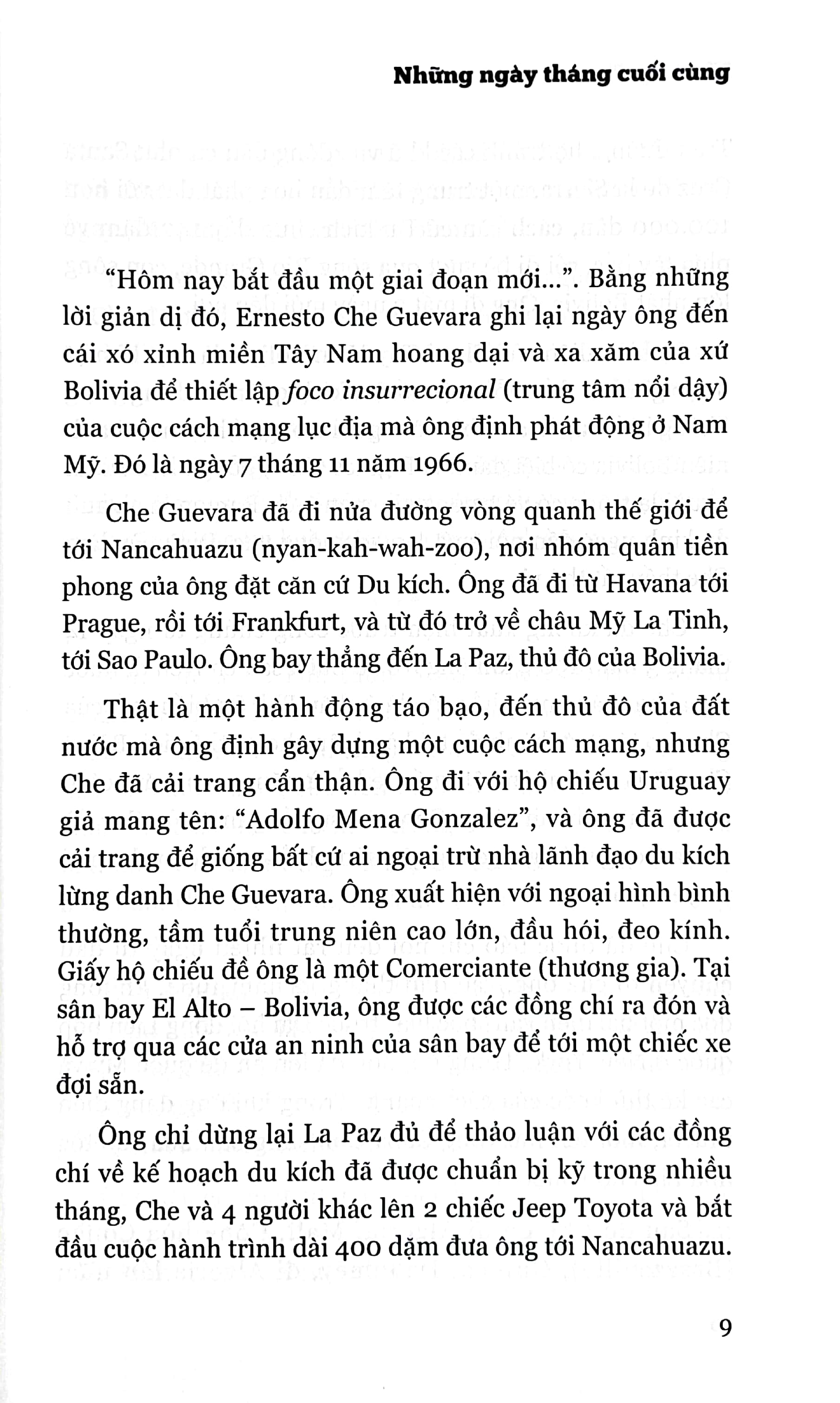 nhật ký che guevara - những ngày tháng cuối cùng - Ảnh 5