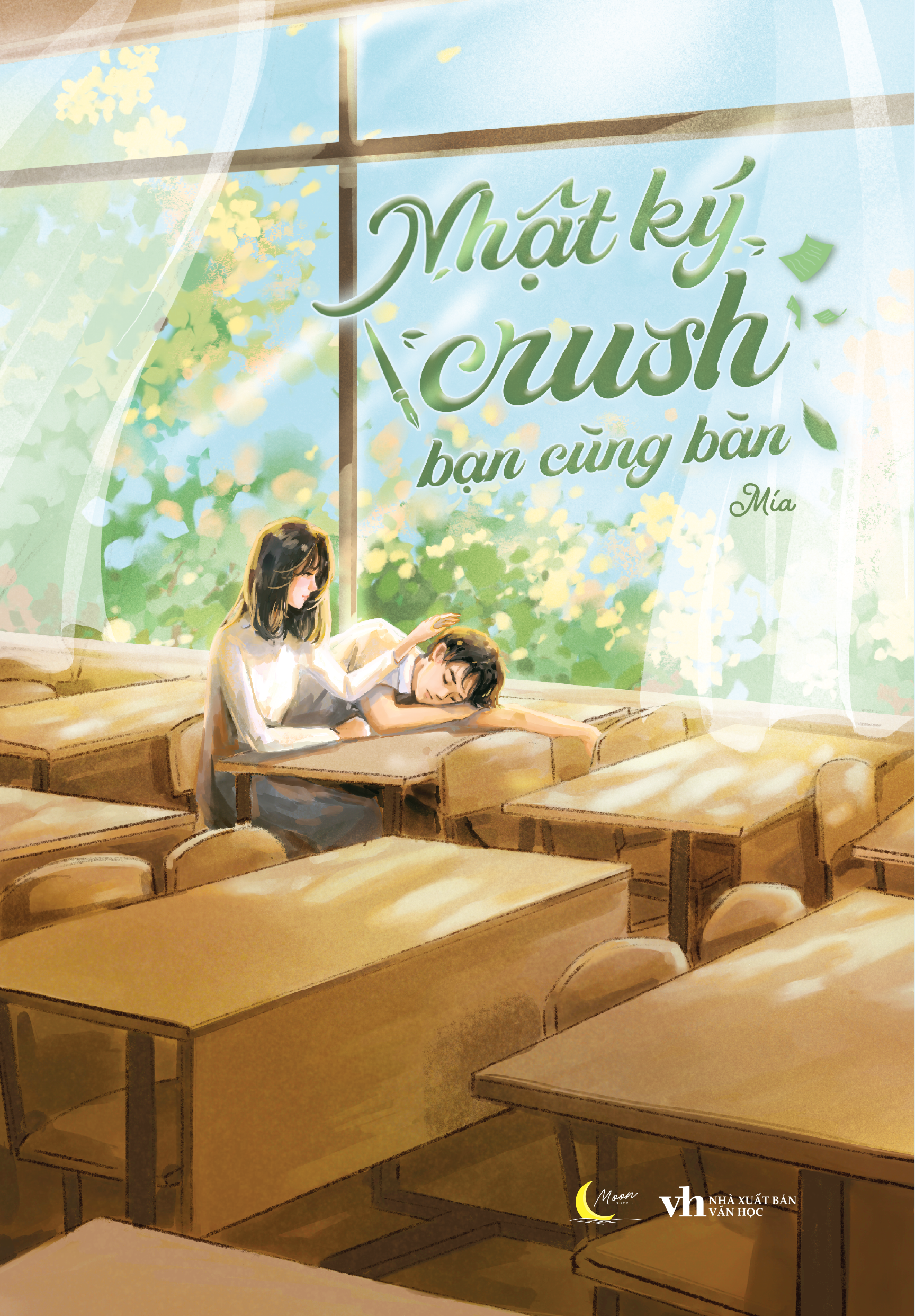 nhật ký crush bạn cùng bàn - bản đặc biệt - tặng kèm bookmark bồi cứng + poster lịch 2025 a3 - Ảnh 2