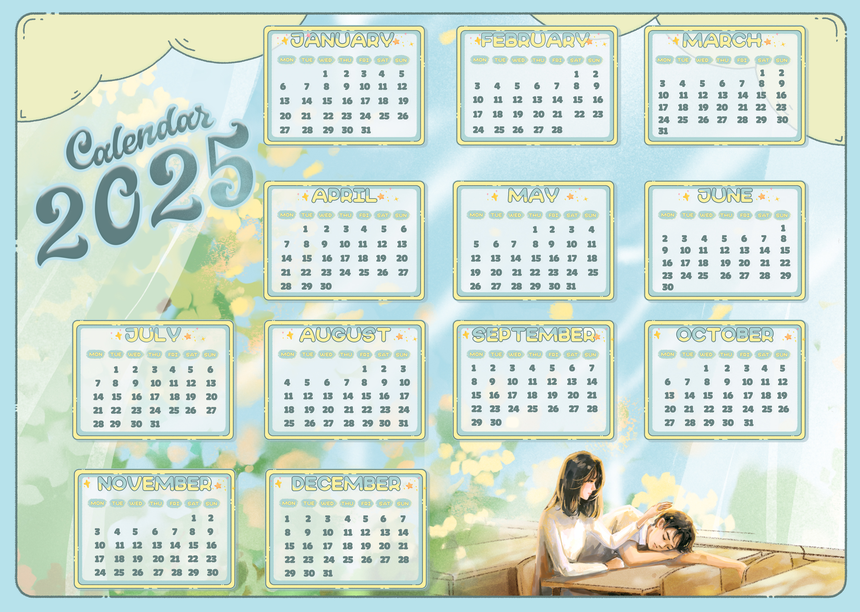 nhật ký crush bạn cùng bàn - bản đặc biệt - tặng kèm bookmark bồi cứng + poster lịch 2025 a3 - Ảnh 4