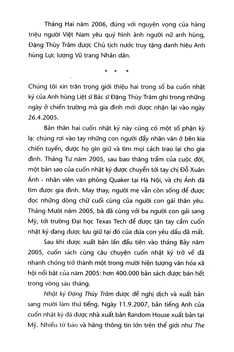 nhật ký đặng thùy trâm (tái bản 2022) - Ảnh 3