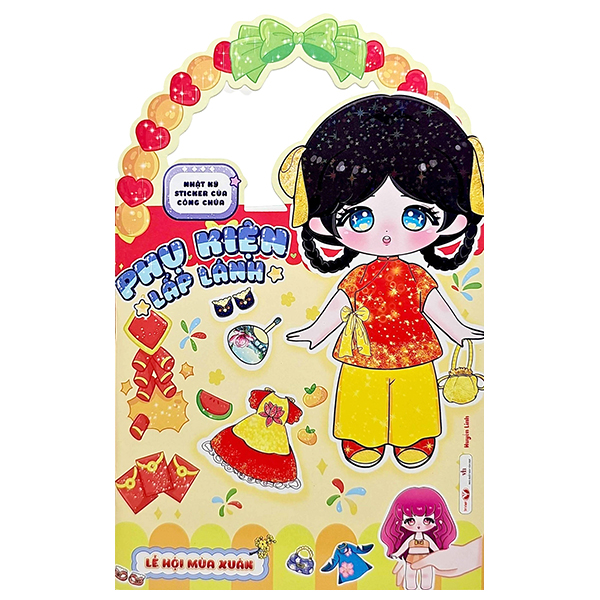 Nhật Ký Sticker Của Công Chúa - Phụ Kiện Lấp Lánh - Vui Tươi Và Đáng Yêu - Ảnh 3