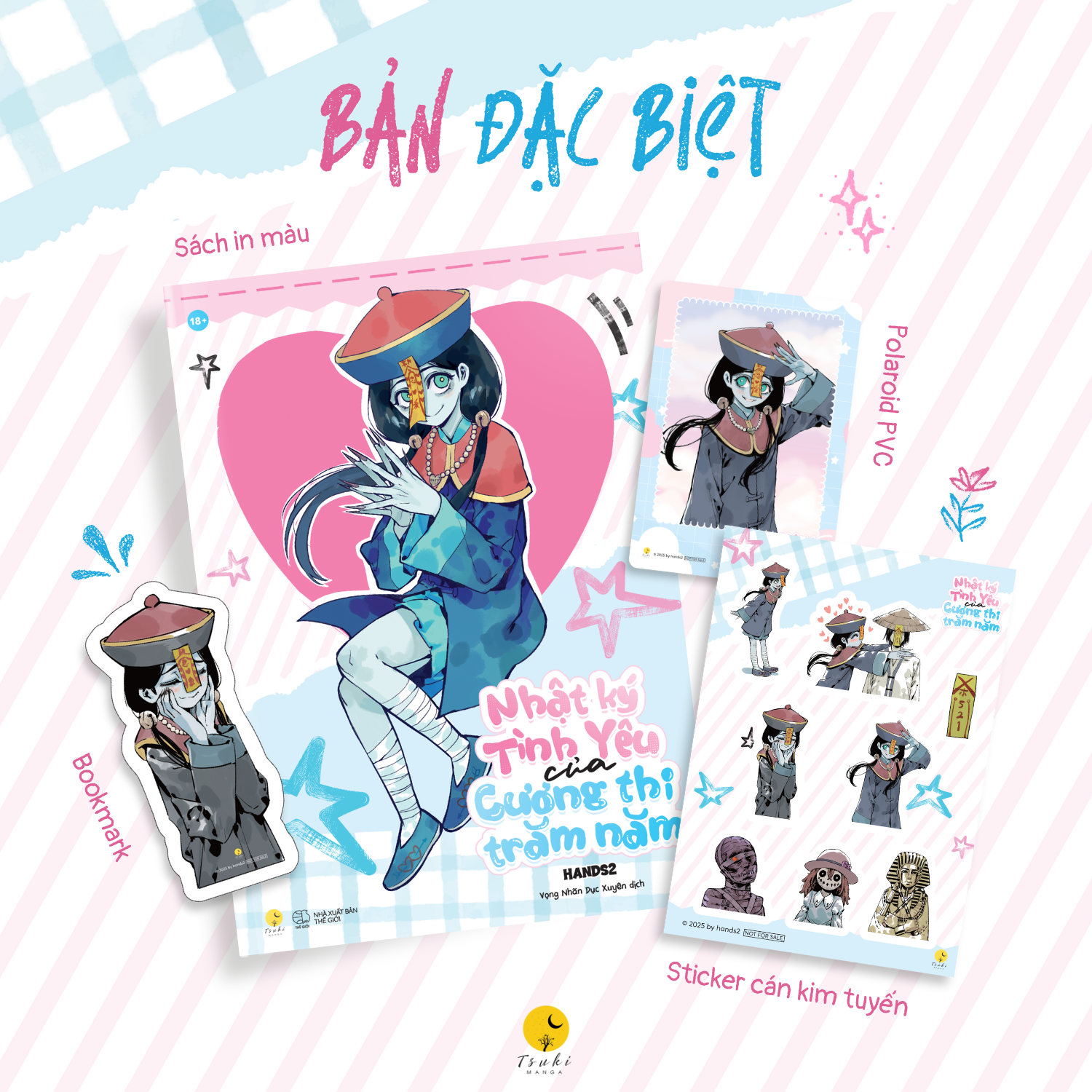 Nhật Ký Tình Yêu Của Cương Thi Trăm Năm - Bản Đặc Biệt - Tặng Kèm Bookmark + Sticker Cán Kim Tuyến + Polaroid PVC - Ảnh 2