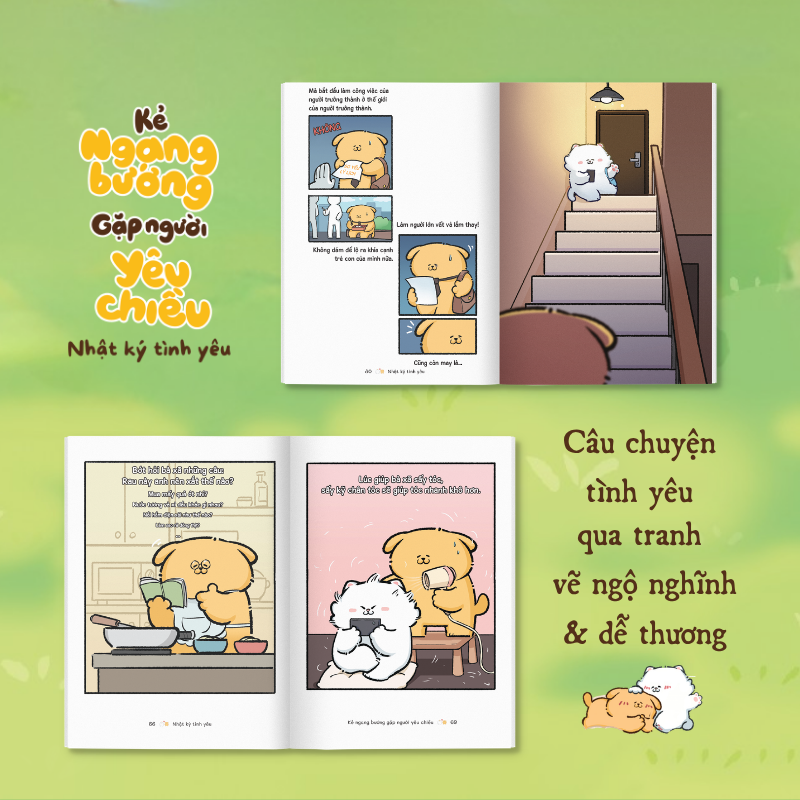 Nhật Ký Tình Yêu - Kẻ Ngang Bướng Gặp Người Yêu Chiều - Tặng Kèm Trang Sticker - Ảnh 4