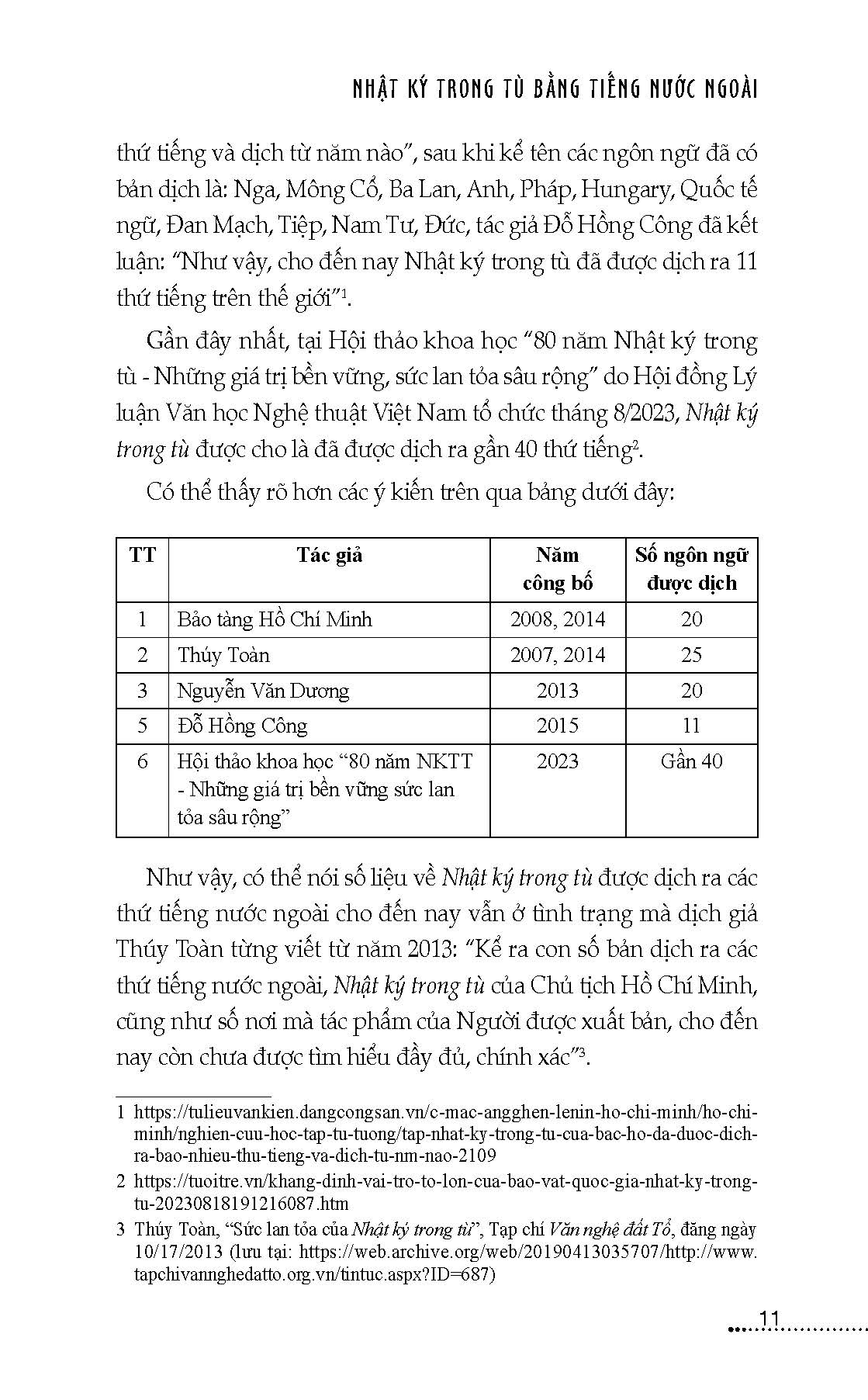 Nhật Ký Trong Tù Bằng Tiếng Nước Ngoài - Ảnh 12