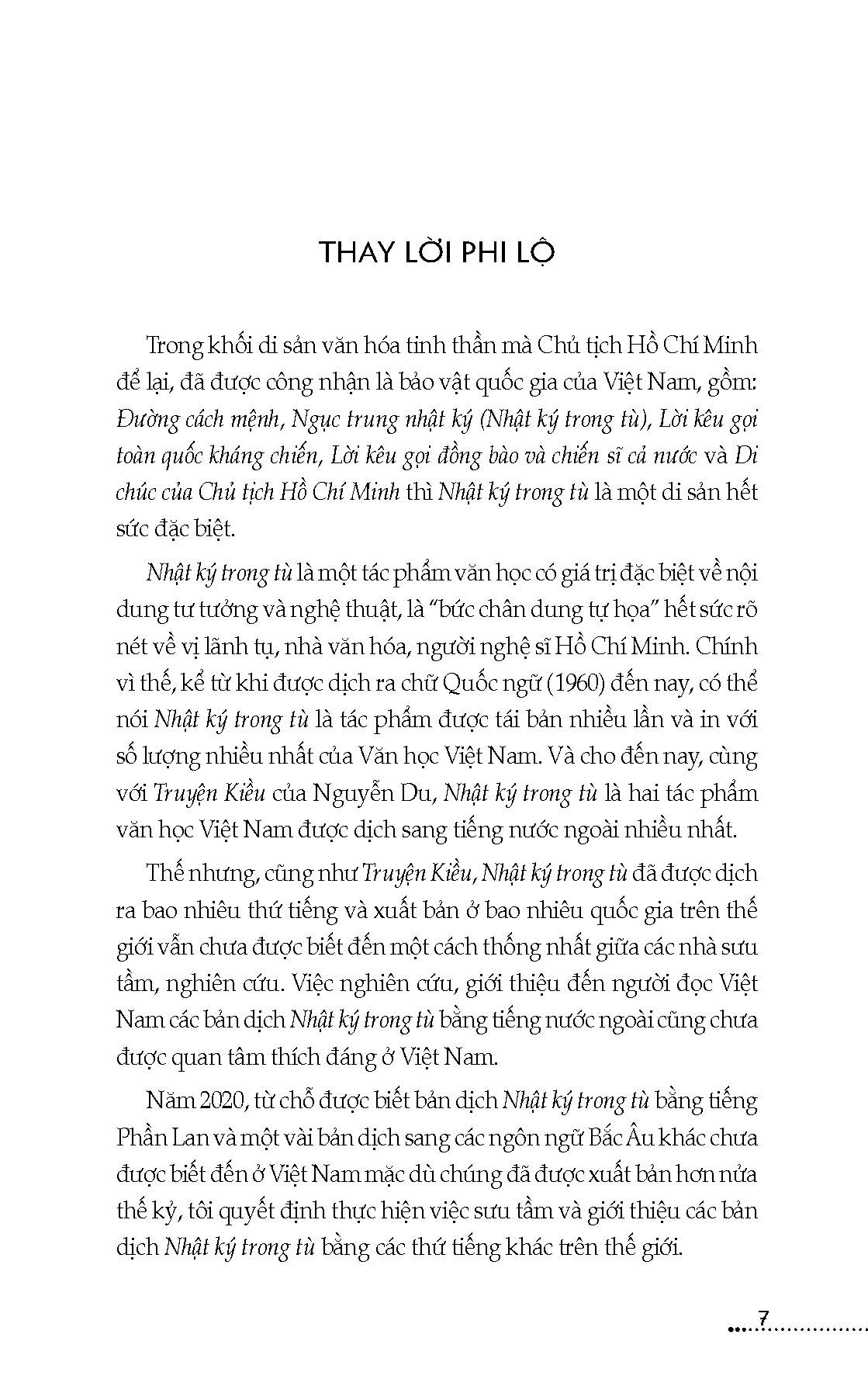 Nhật Ký Trong Tù Bằng Tiếng Nước Ngoài - Ảnh 8