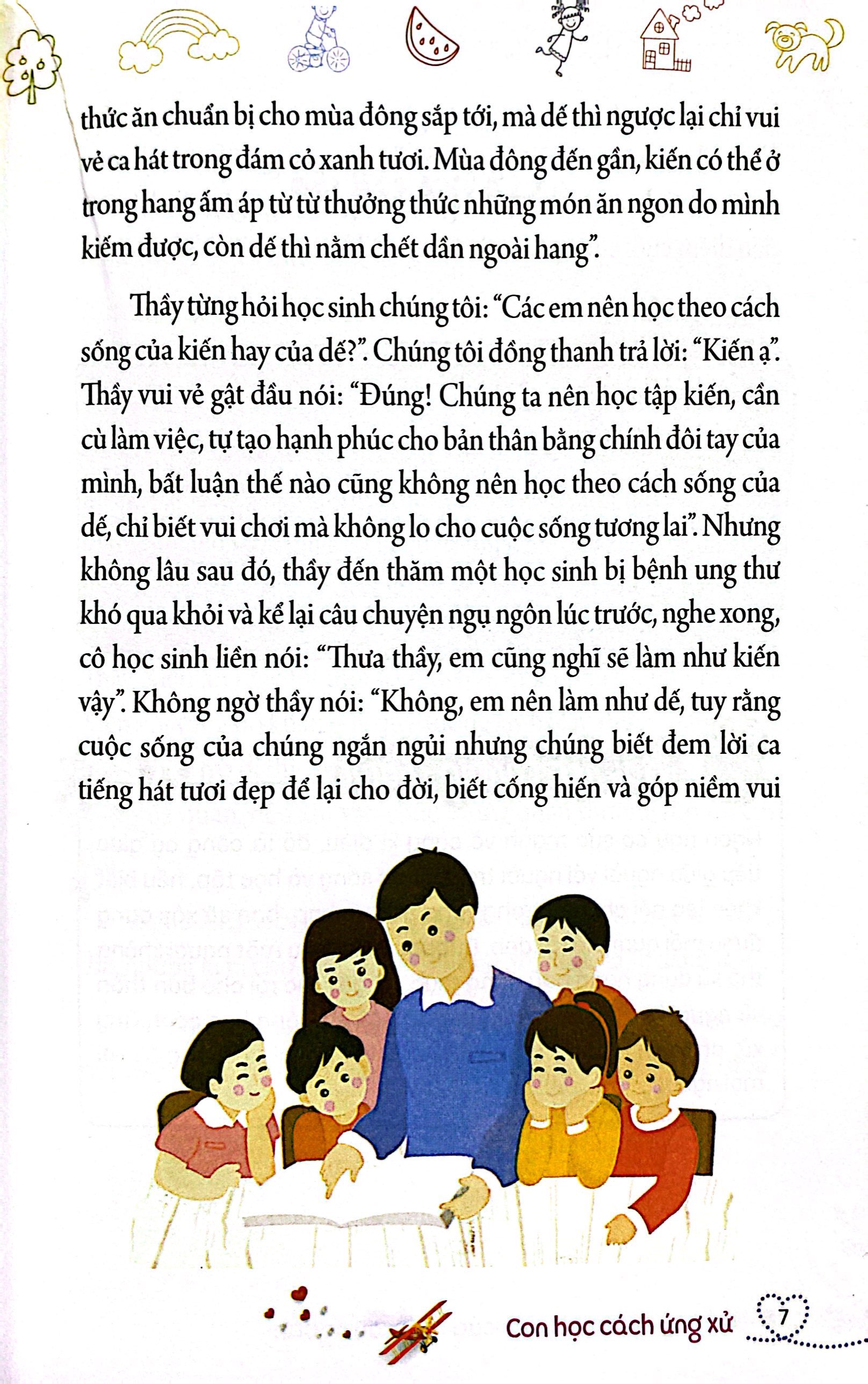 nhật ký trưởng thành của đứa con ngoan - con học cách ứng xử (tái bản 2022) - Ảnh 7