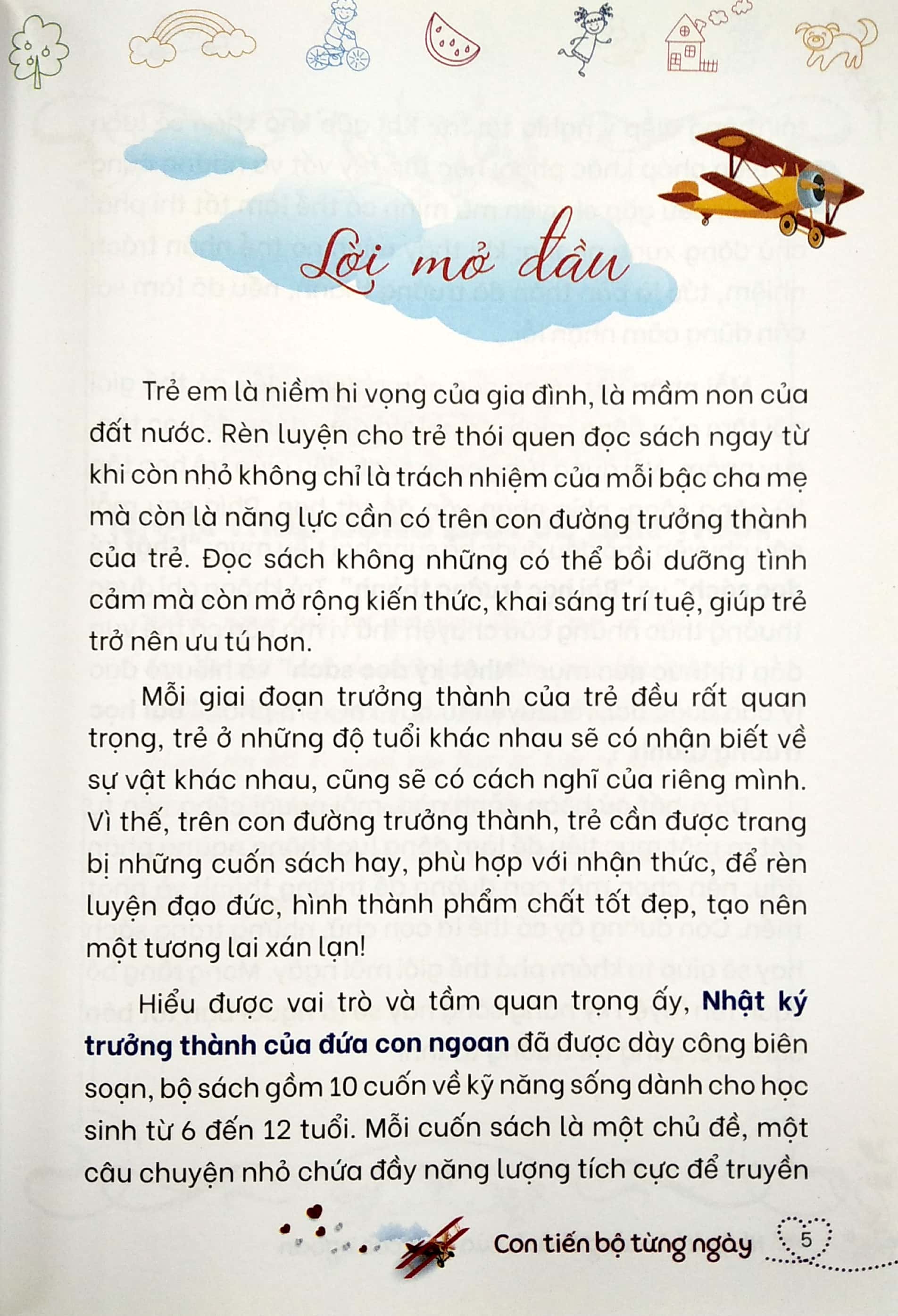 nhật ký trưởng thành của đứa con ngoan - con tiến bộ từng ngày - Ảnh 4