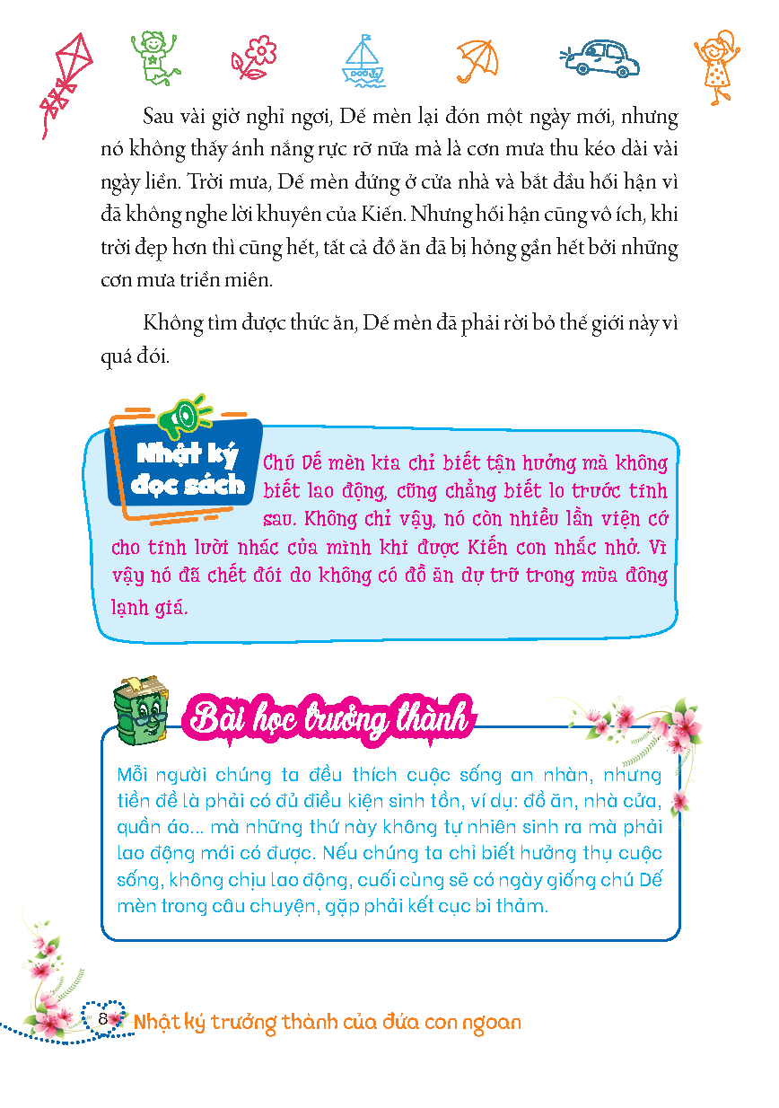 nhật ký trưởng thành của đứa con ngoan - thói quen xấu, tạm biệt nhé! - tái bản - Ảnh 8