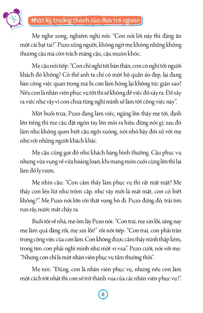 nhật ký trưởng thành của đứa trẻ ngoan - cha mẹ không phải người đầy tớ của tôi (tái bản) - Ảnh 5