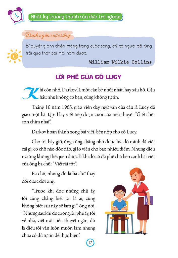 nhật ký trưởng thành của đứa trẻ ngoan - thực ra tôi rất giỏi (tái bản 2023) - Ảnh 9
