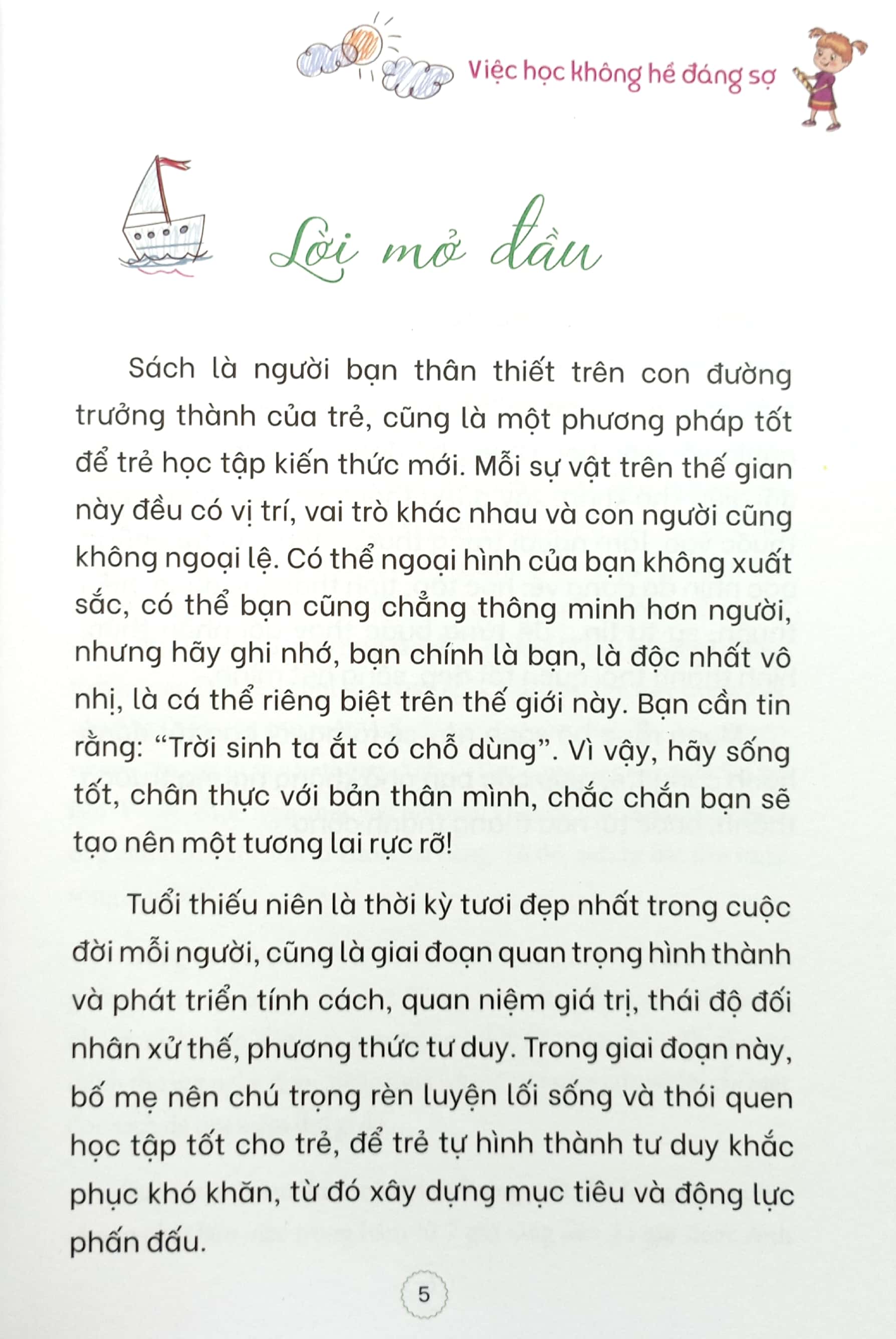 nhật ký trưởng thành của đứa trẻ ngoan - việc học không hề đáng sợ (tái bản 2023) - Ảnh 4