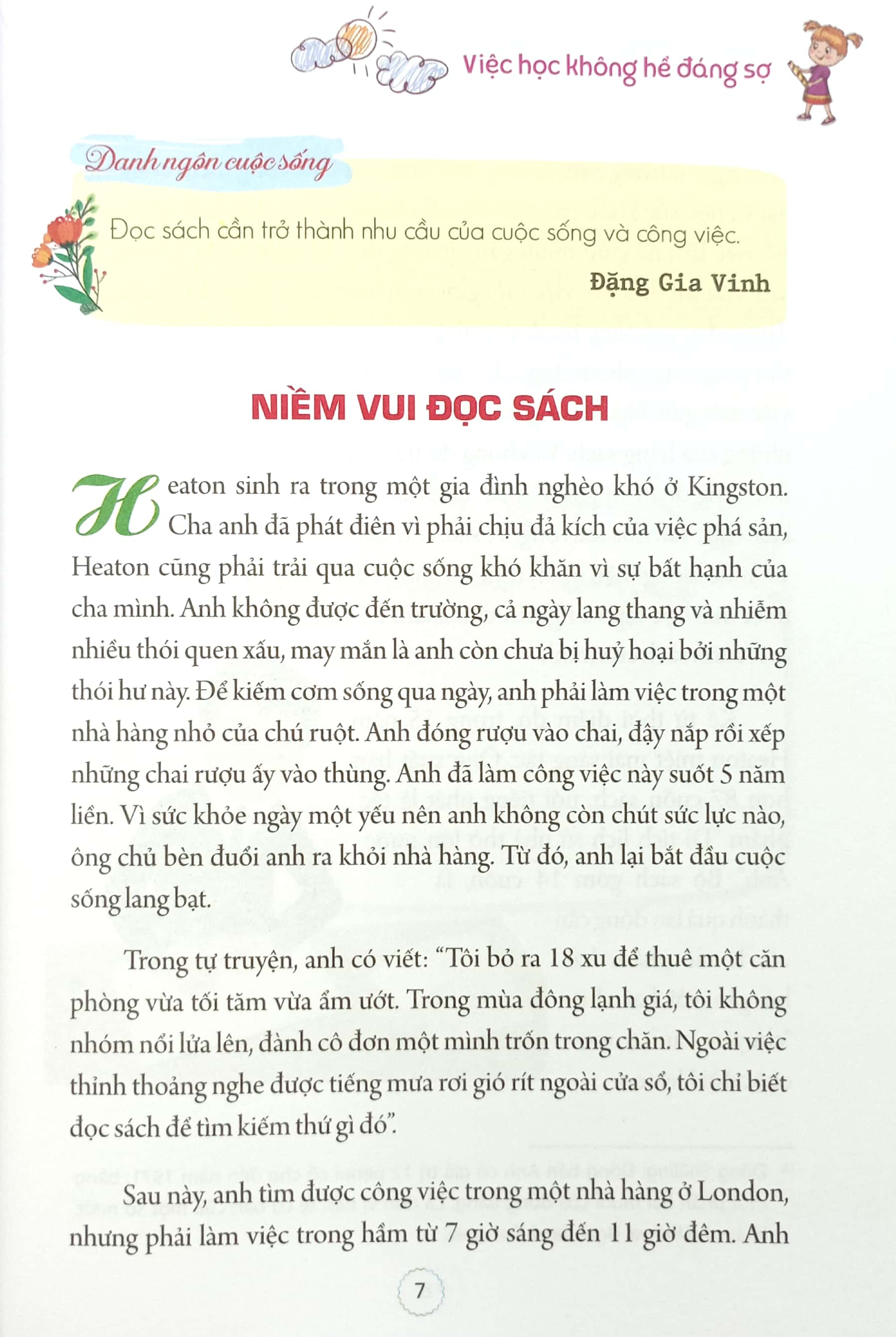 nhật ký trưởng thành của đứa trẻ ngoan - việc học không hề đáng sợ (tái bản 2023) - Ảnh 5