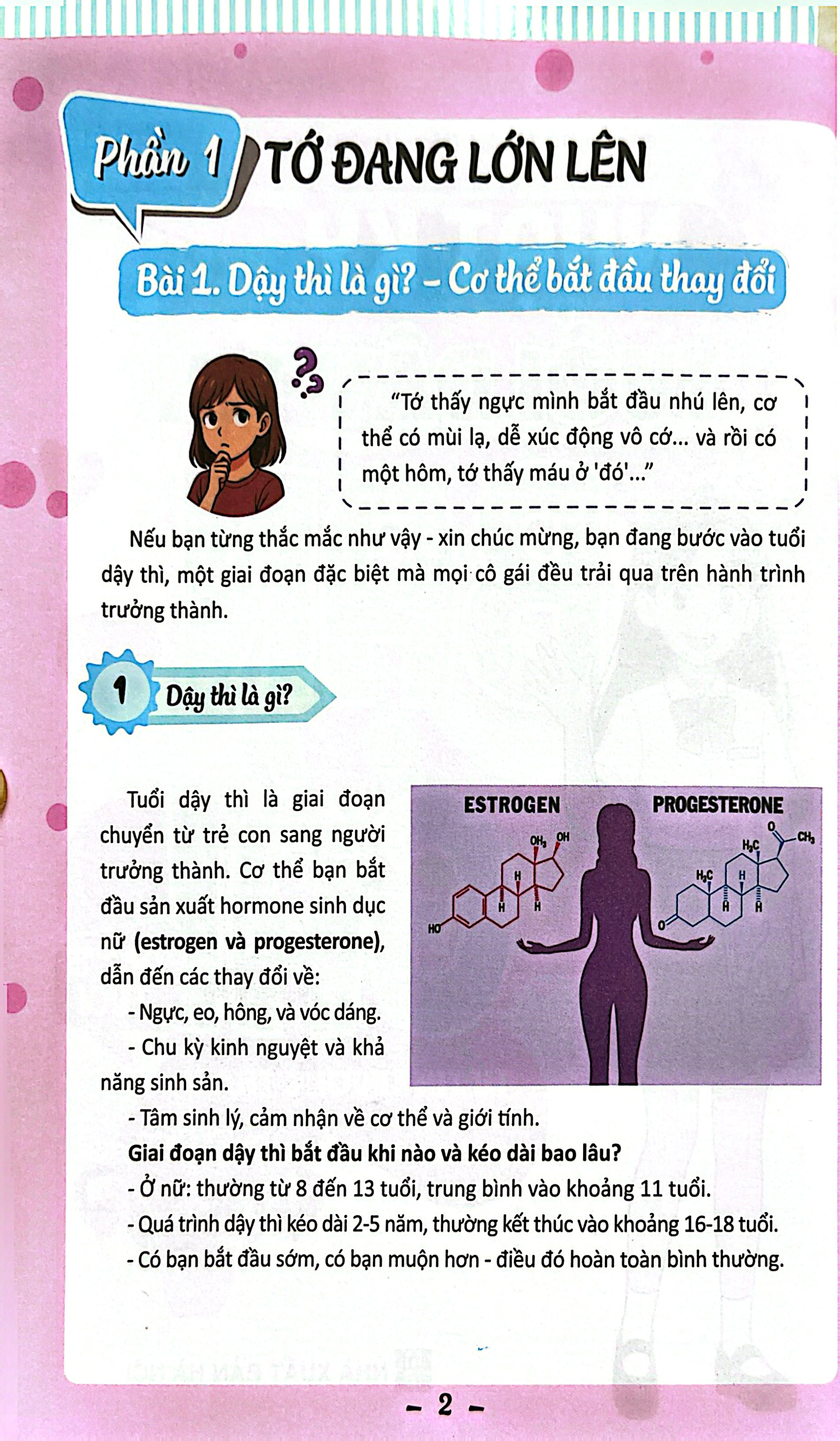 Nhật Ký Tuổi Dậy Thì - Bạn Gái - Tự Tin Trưởng Thành (10-15 Tuổi) - Ảnh 3