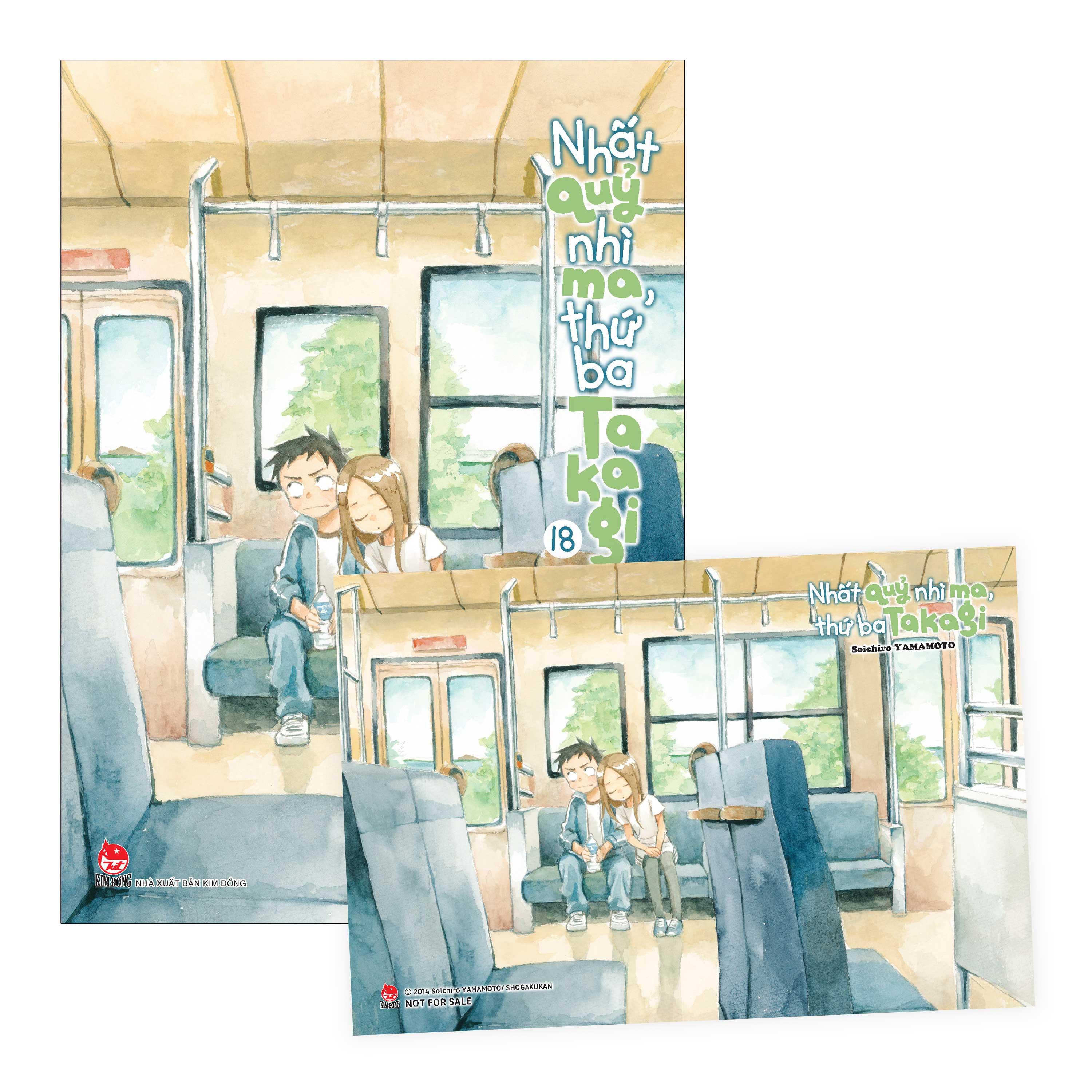 nhất quỷ nhì ma, thứ ba takagi - tập 18 - tặng kèm postcard - Ảnh 2