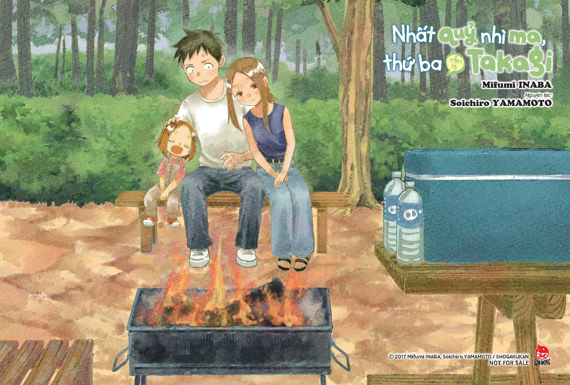 nhất quỷ nhì ma, thứ ba (vẫn là) takagi - tập 18 - tặng kèm postcard - Ảnh 4