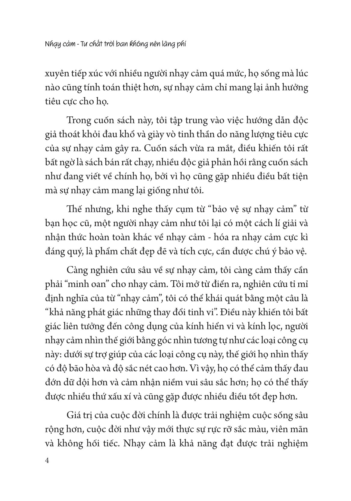 nhạy cảm - tư chất trời ban không nên lãng phí - Ảnh 5