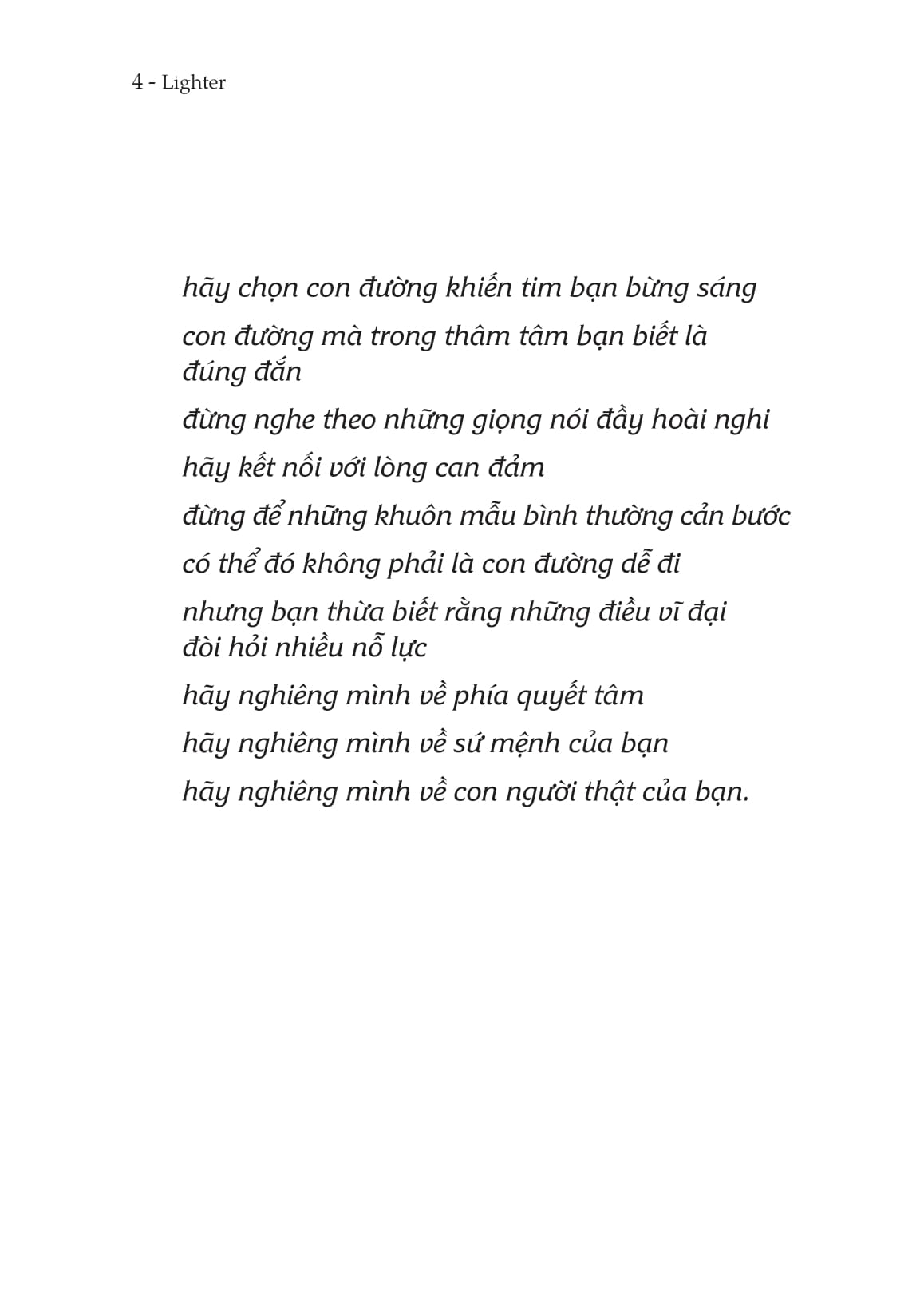 Nhẹ Nhàng Mà Sống - Lighter - Ảnh 4