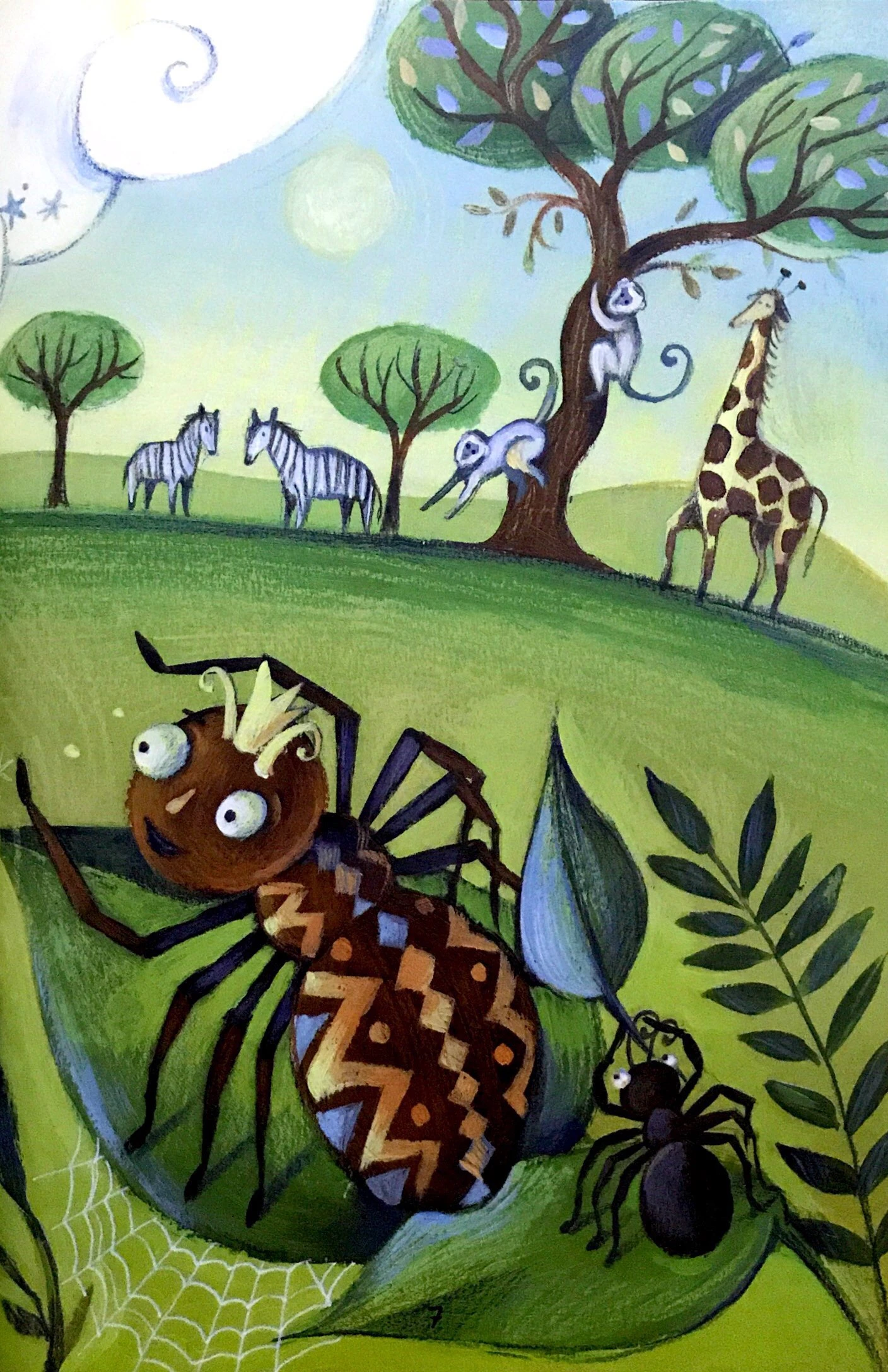 nhện anansi và chiếc túi thông thái - Ảnh 5