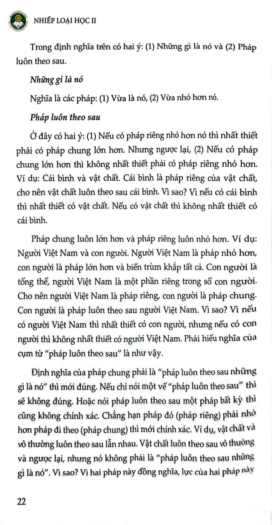 nhiếp loại học - thiết lập con đường lý luận khai mở tuệ nhãn - tập 2 - Ảnh 5
