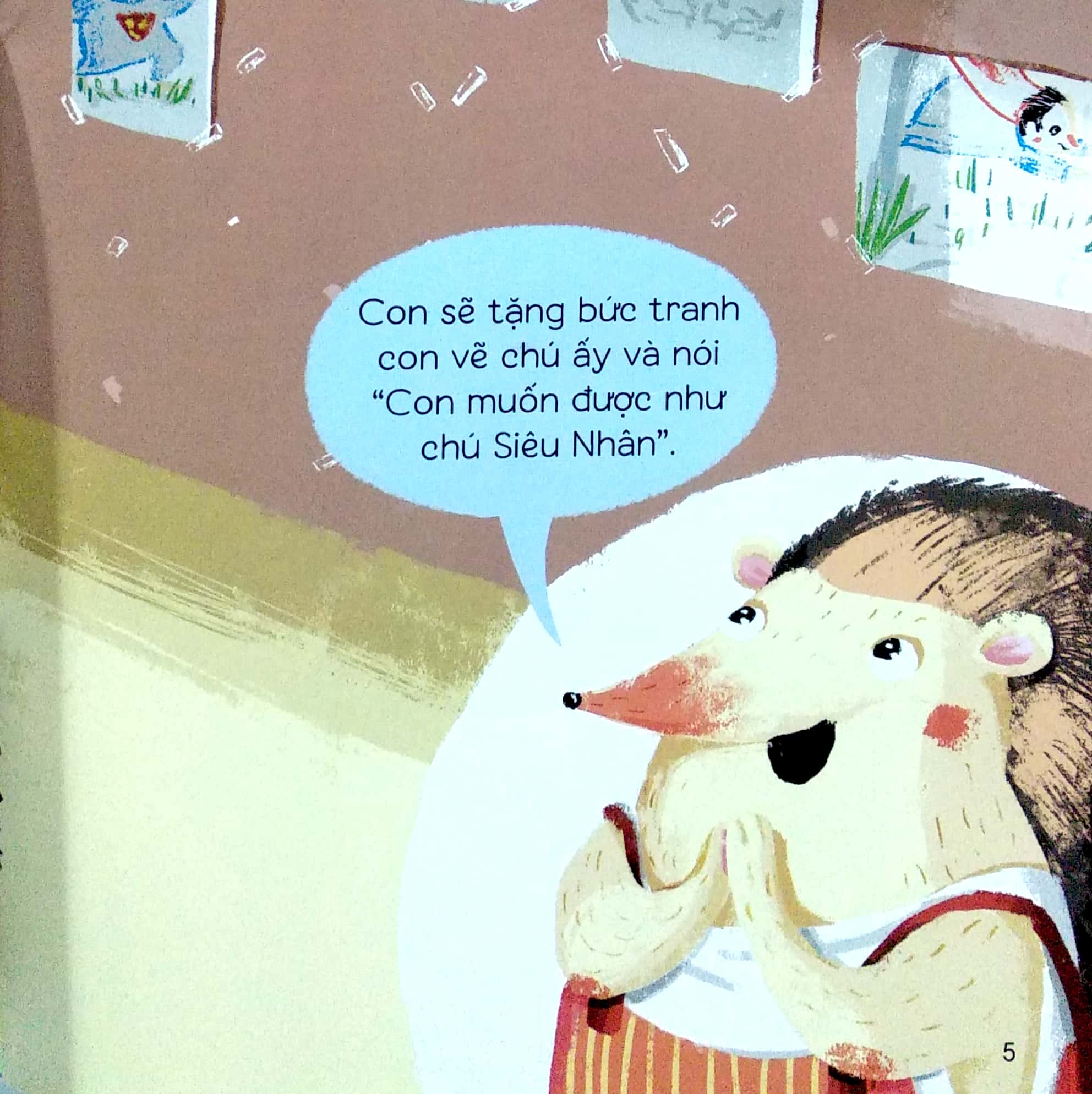 nhím con gặp siêu nhân - câu chuyện đẹp về tình mẹ con - Ảnh 5