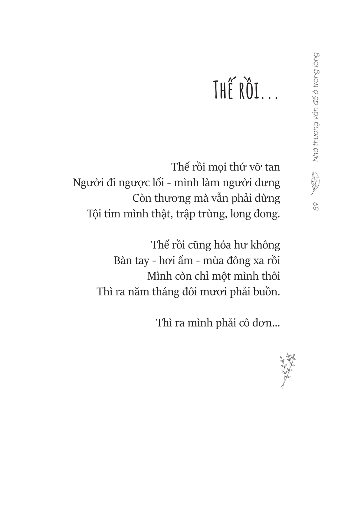 nhớ thương vẫn để ở trong lòng (tái bản 2023) - Ảnh 6