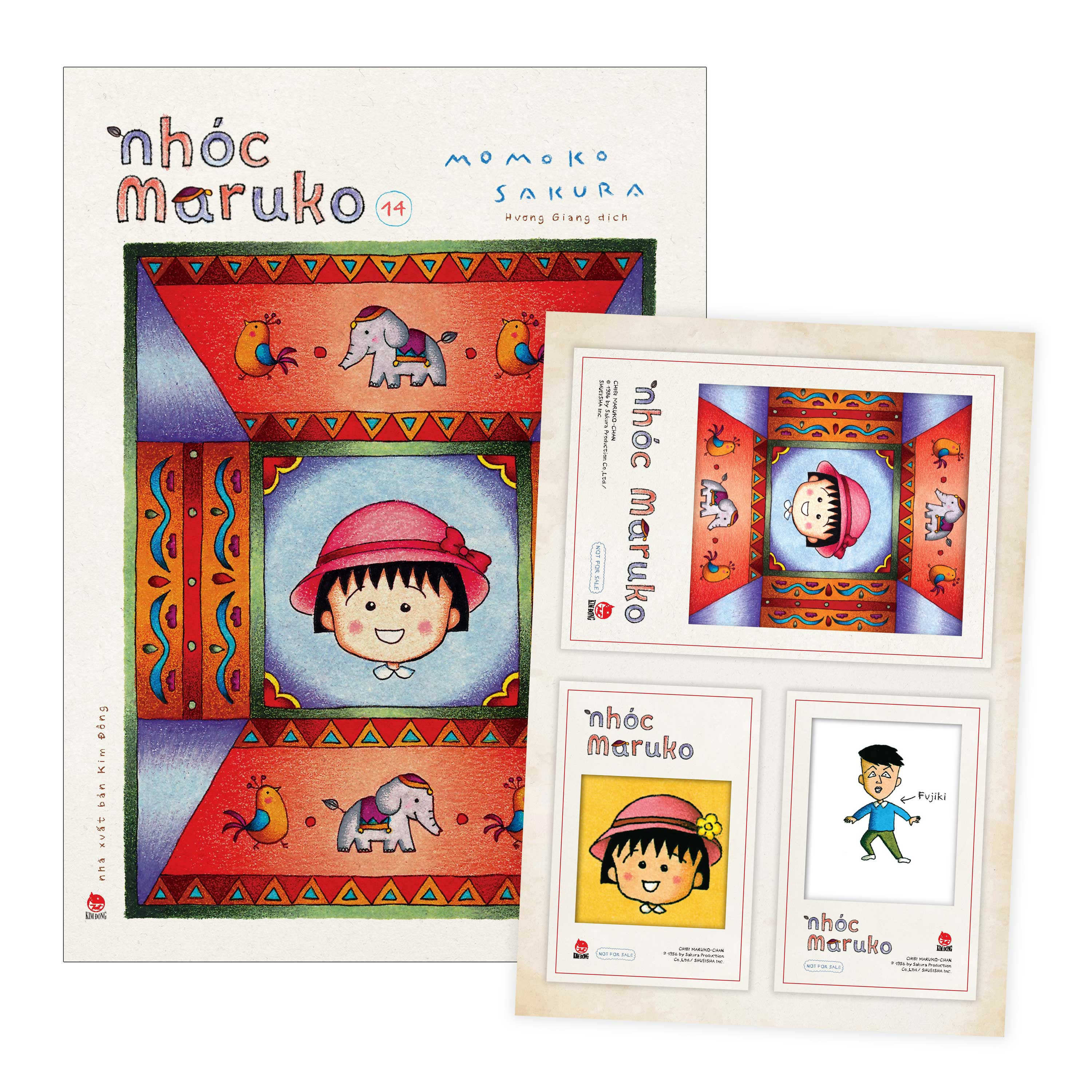 nhóc maruko - tập 14 - tặng kèm set postcard polaroid - Ảnh 2