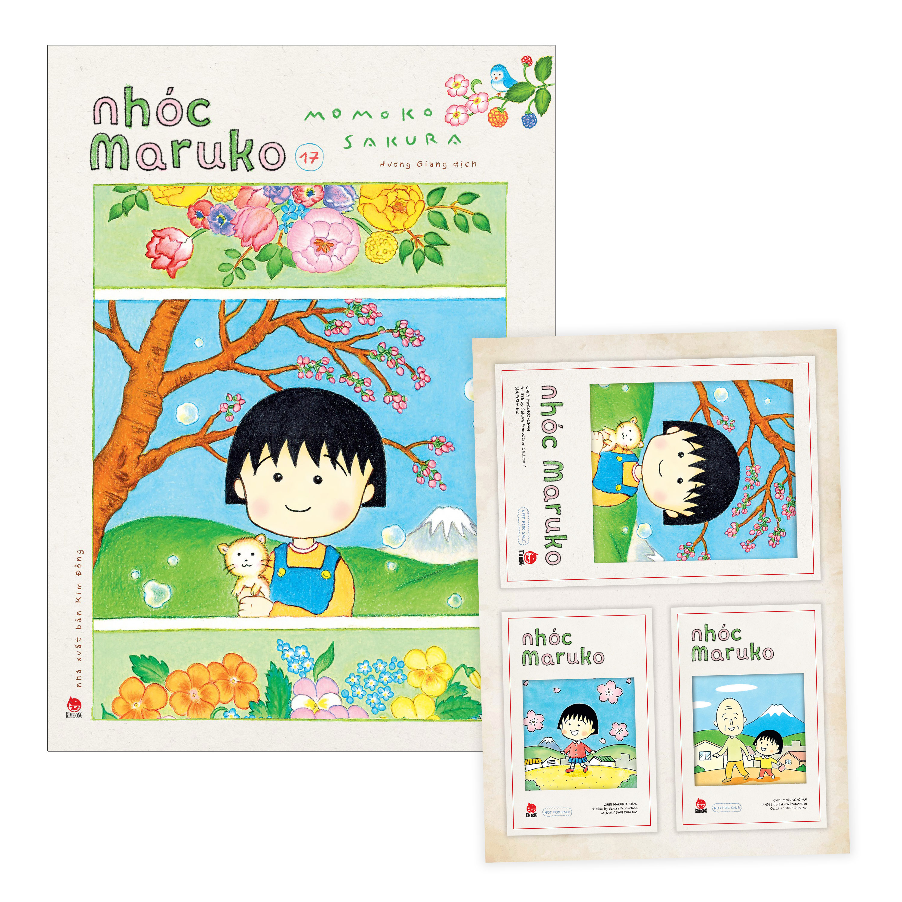 nhóc maruko - tập 17 - tặng kèm set postcard polaroid - Ảnh 2