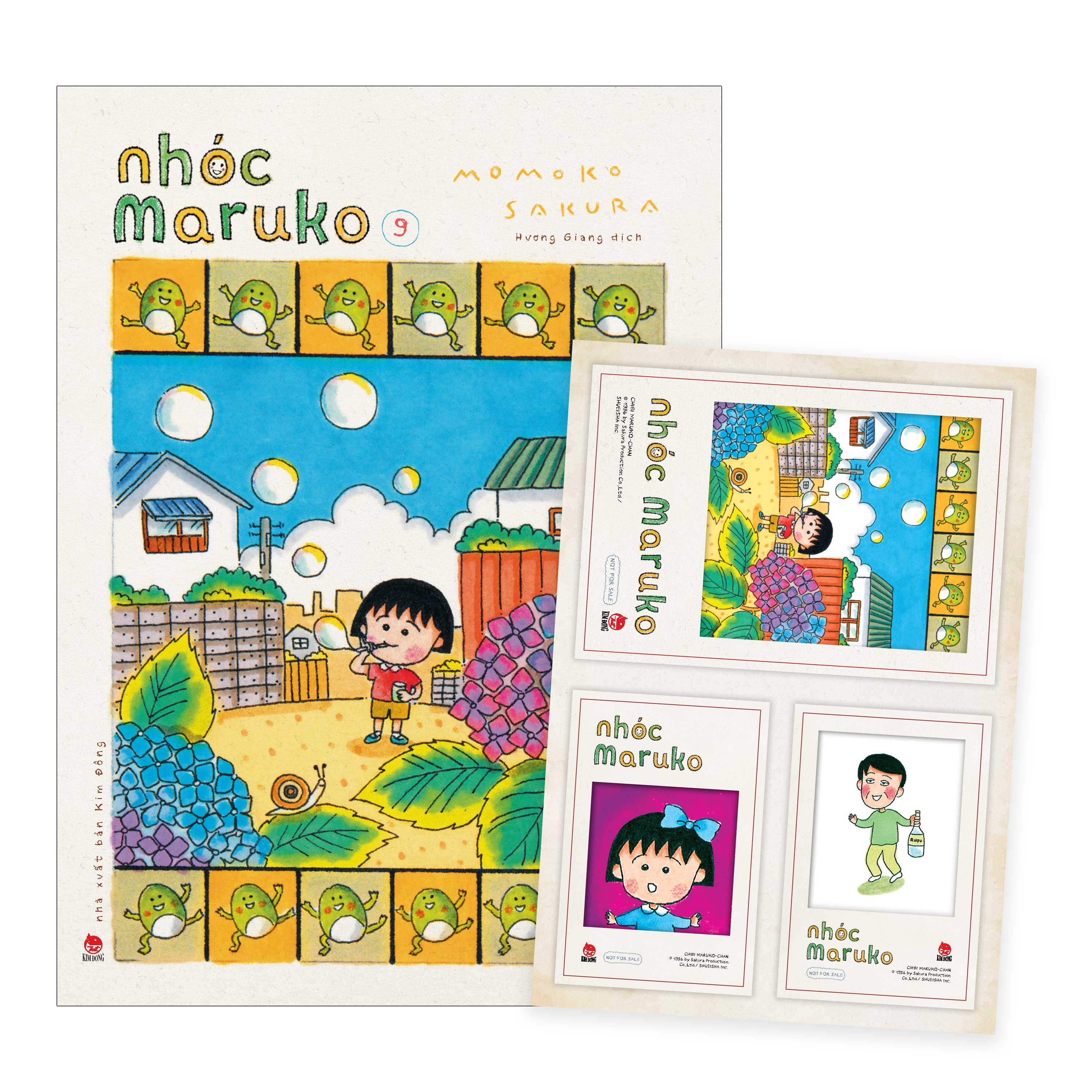 nhóc maruko - tập 9 - tặng kèm set card polaroid - Ảnh 2