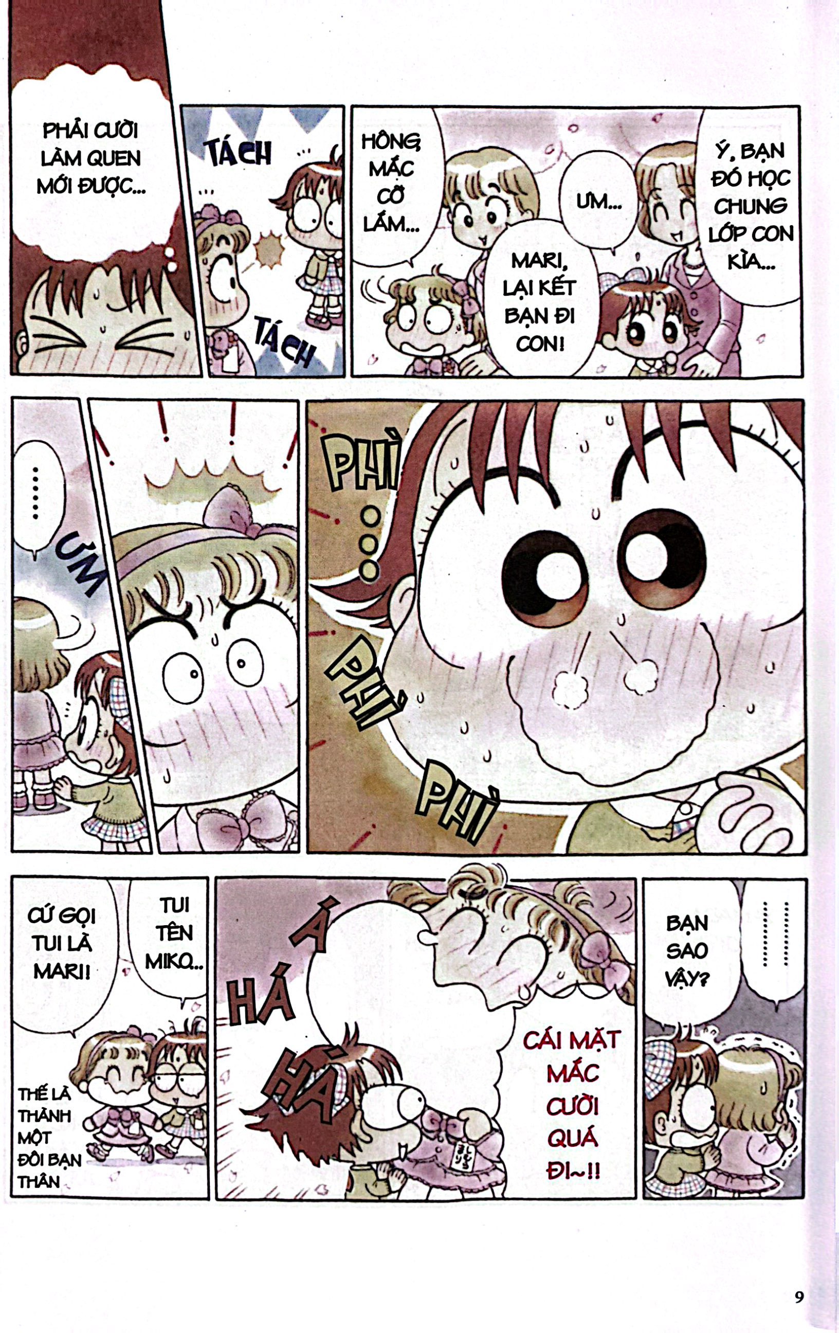 nhóc miko! cô bé nhí nhảnh - miko selection khổ rộng - nhóc tì lớp 1 miko (tái bản 2023) - Ảnh 8