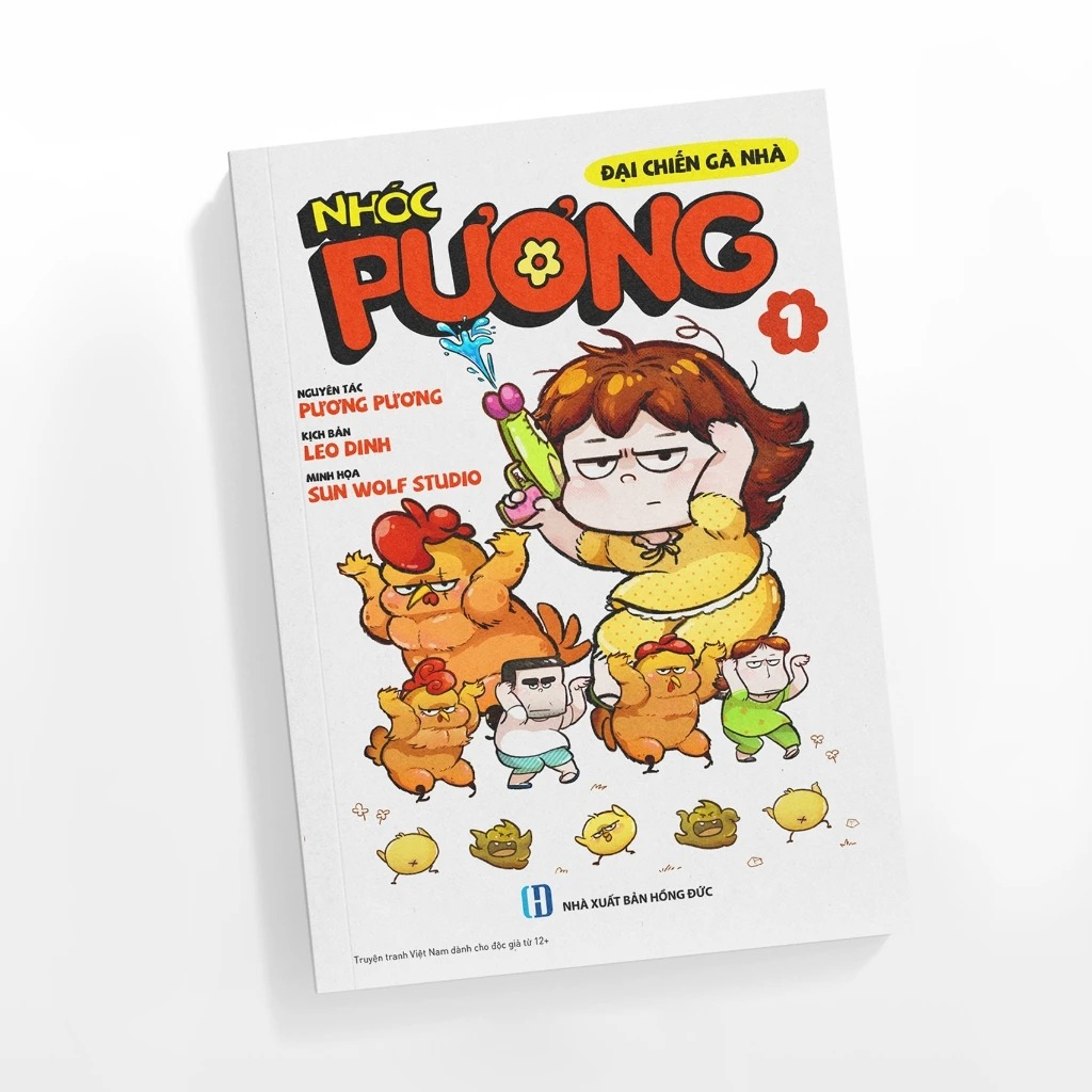 nhóc pương - tập 1 - đại chiến gà nhà - bản đặc biệt - tặng kèm bookmark pvc trong suốt + cặp móc khóa độc đáo - Ảnh 5