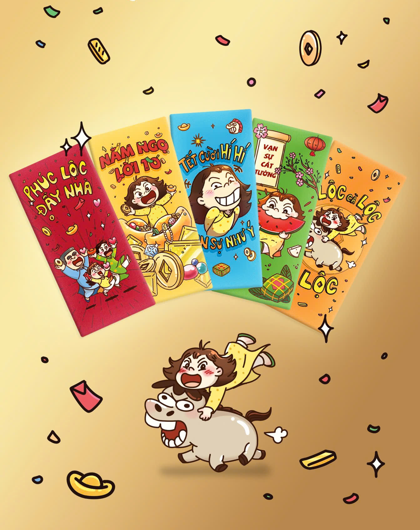 Nhóc Pương - Tập Đặc Biệt - Tết Tròn Xoay - Tặng Kèm Bộ 5 Bao Lì Xì - Ảnh 6