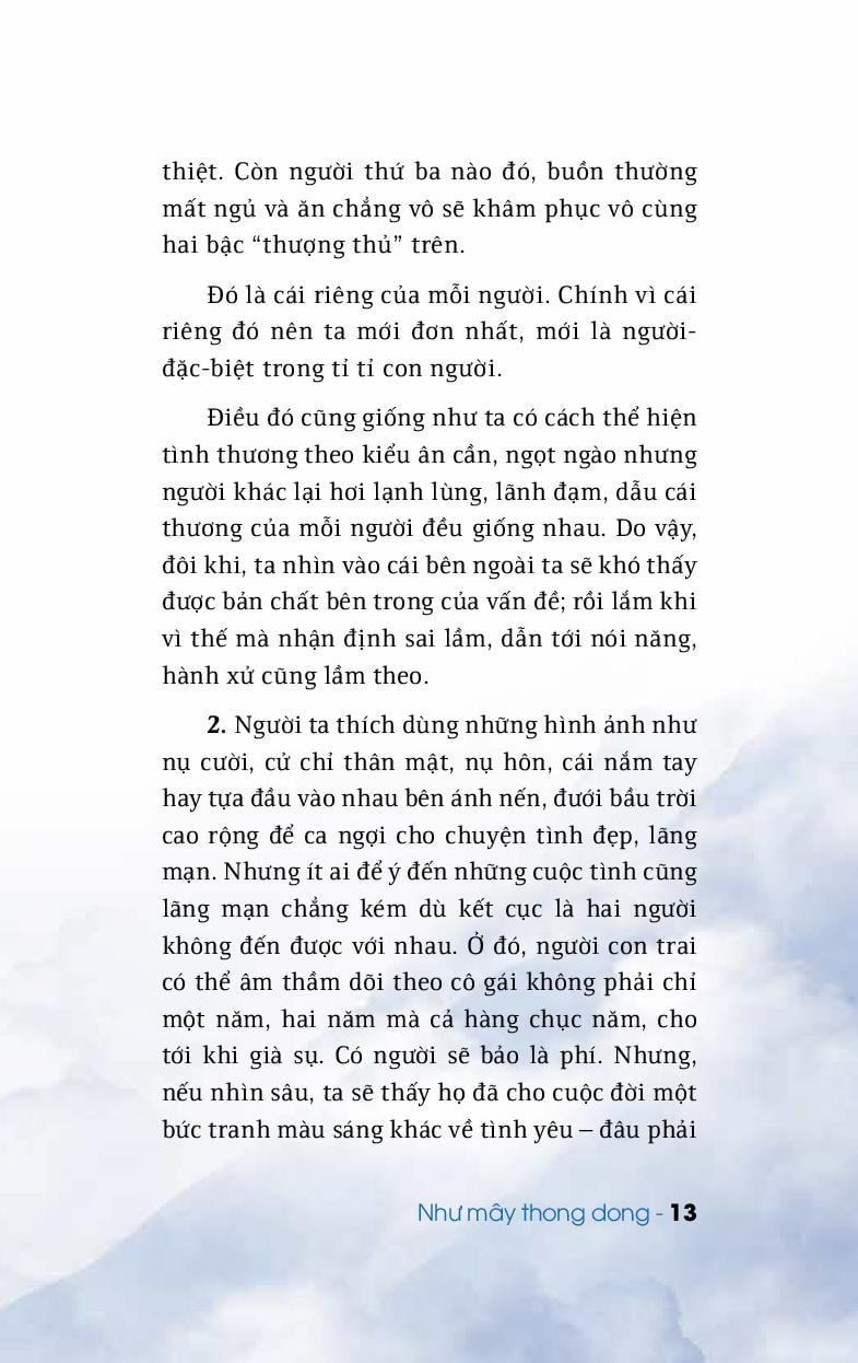 như mây thong dong (tái bản 2018) - Ảnh 11