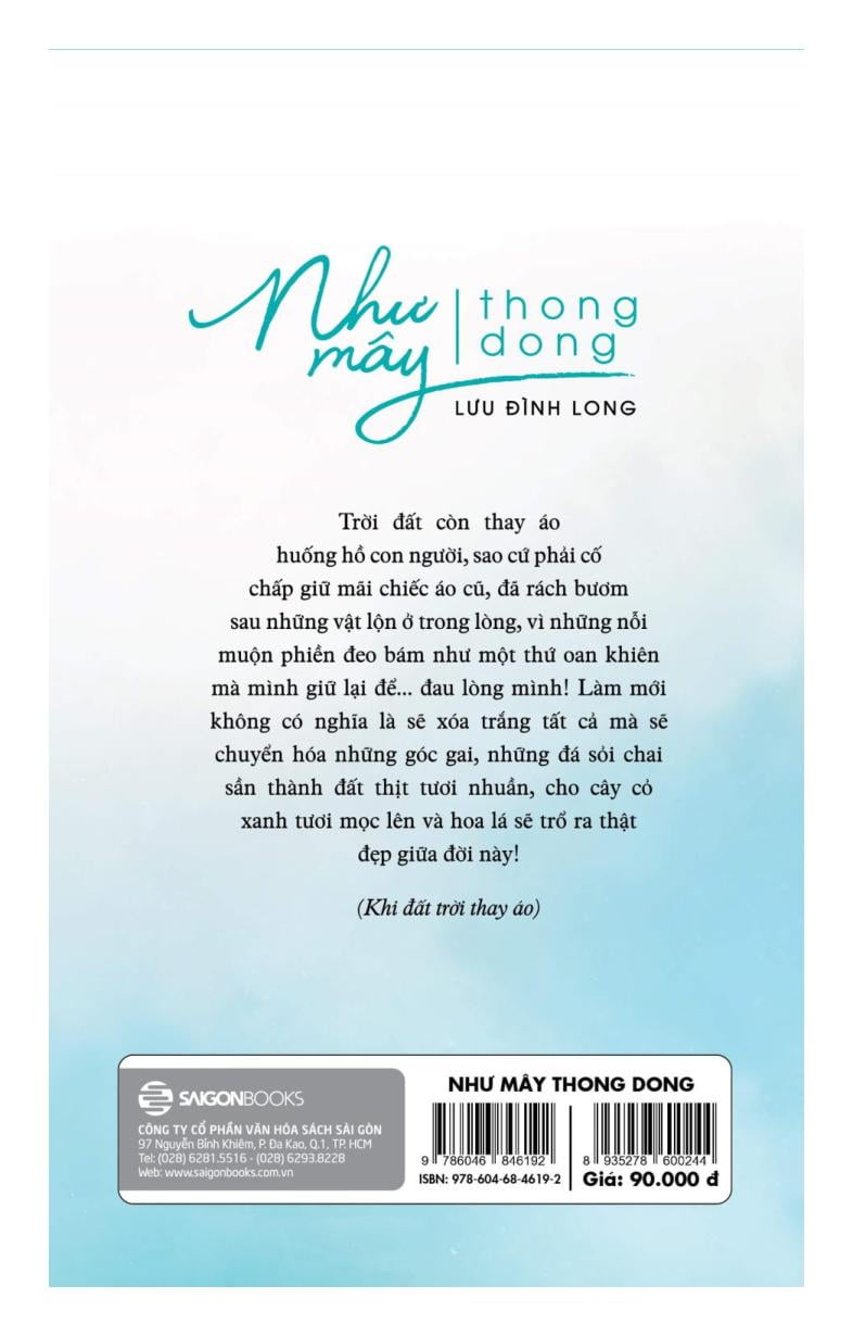 như mây thong dong (tái bản 2018) - Ảnh 17