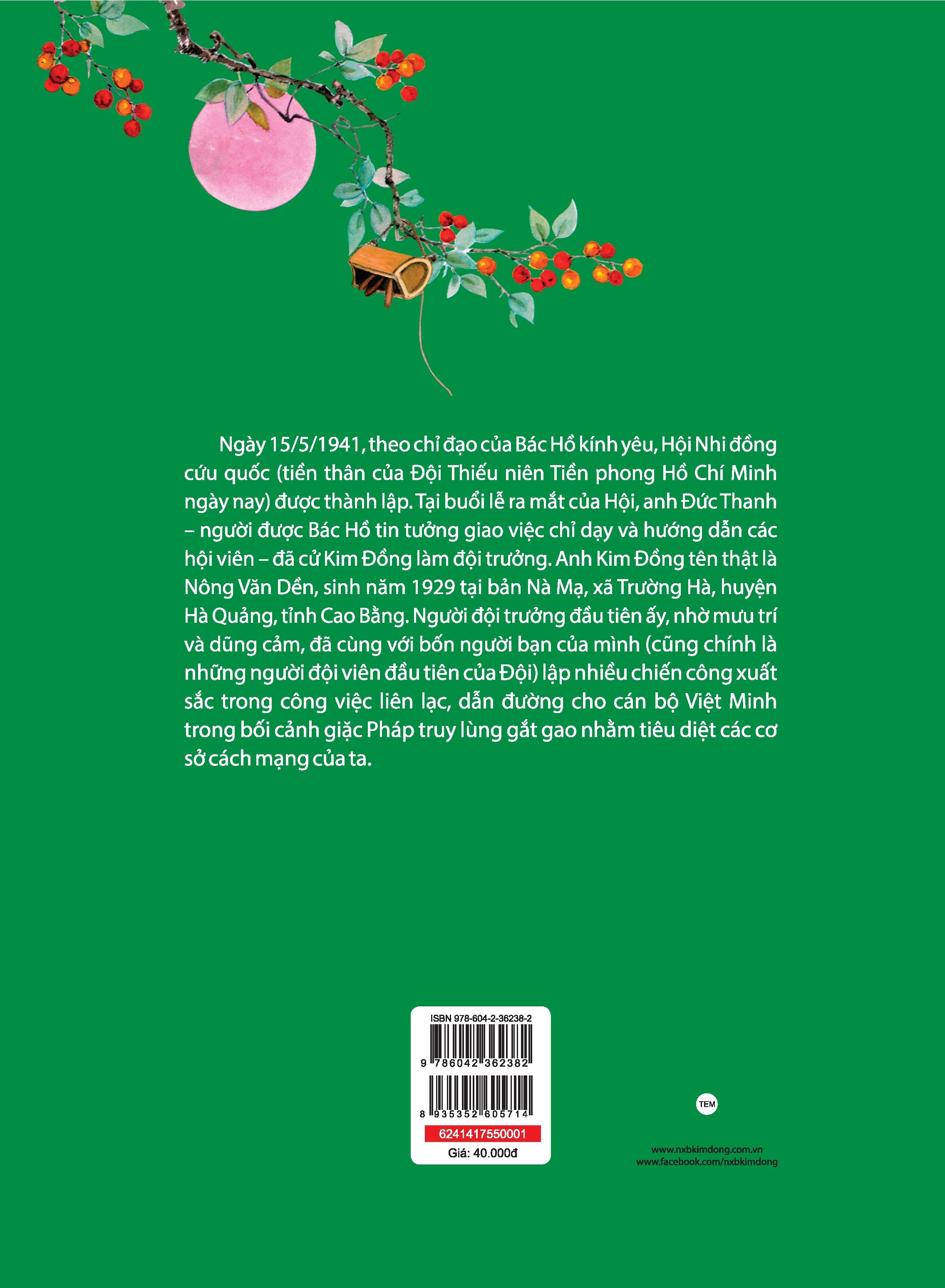 những anh hùng trẻ tuổi - kim đồng (tái bản 2024) - Ảnh 3