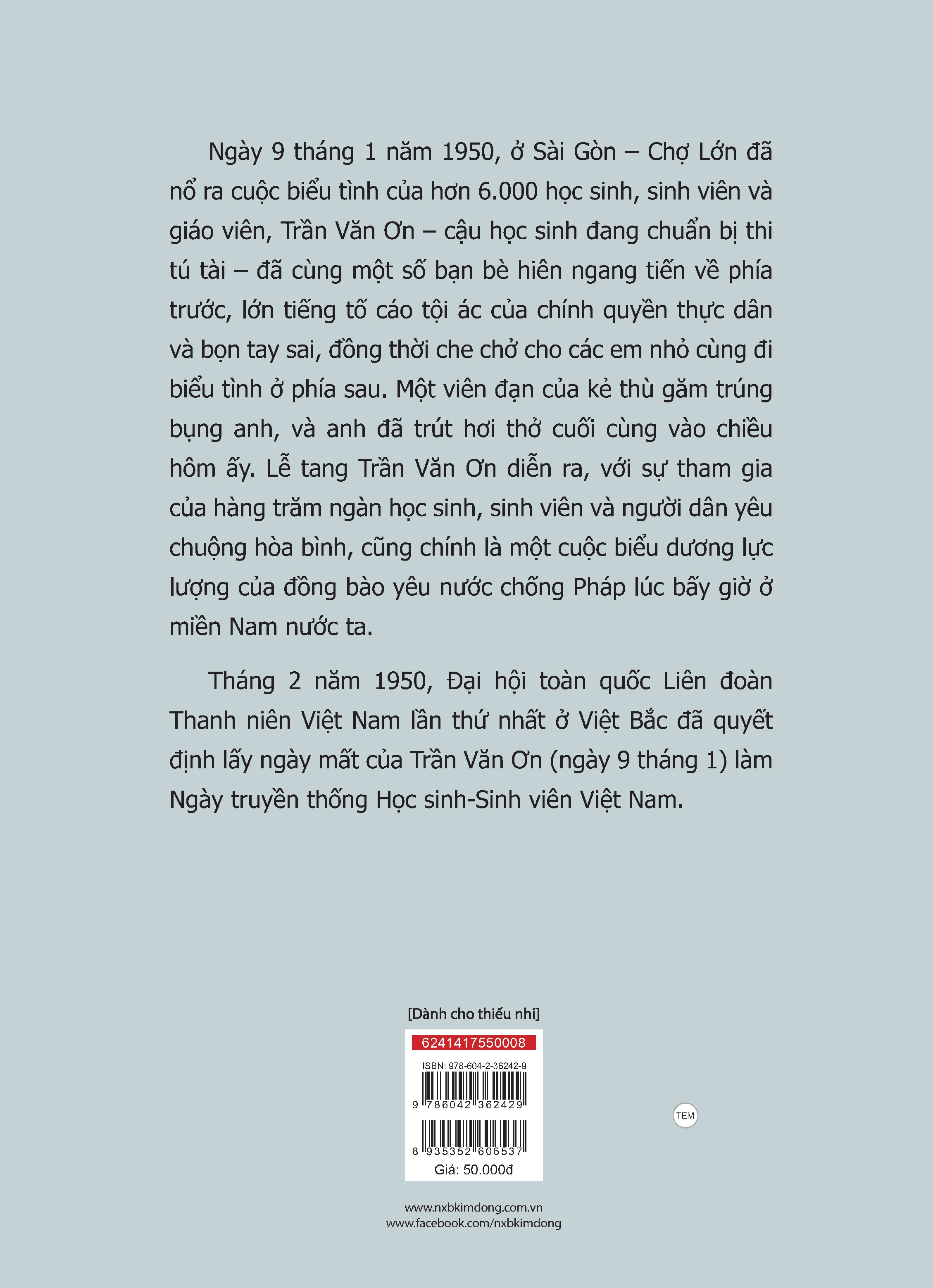 những anh hùng trẻ tuổi - trần văn ơn (tái bản 2024) - Ảnh 3