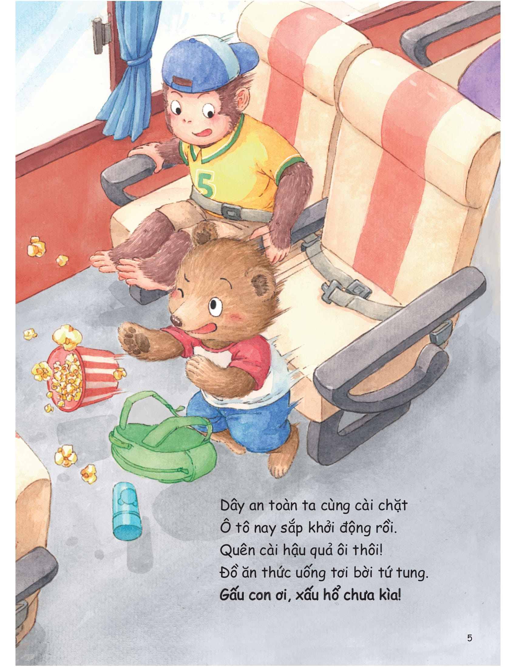 những bài học đầu tiên của bé - gấu con ơi, thẹn quá đi thôi! - Ảnh 5